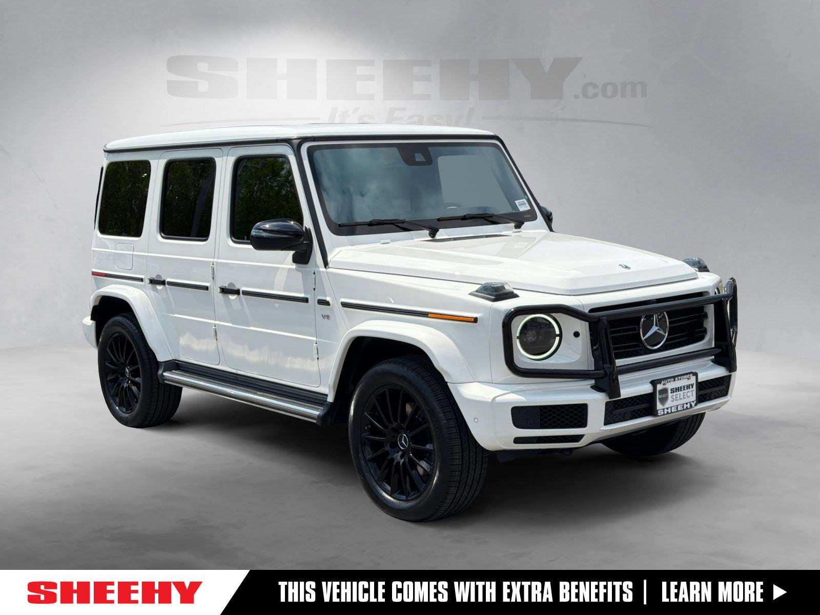 Polar White 2021 Mercedes-Benz G-Class G 550 4MATIC SUV / Crossover All-Wheel Drive Automatic