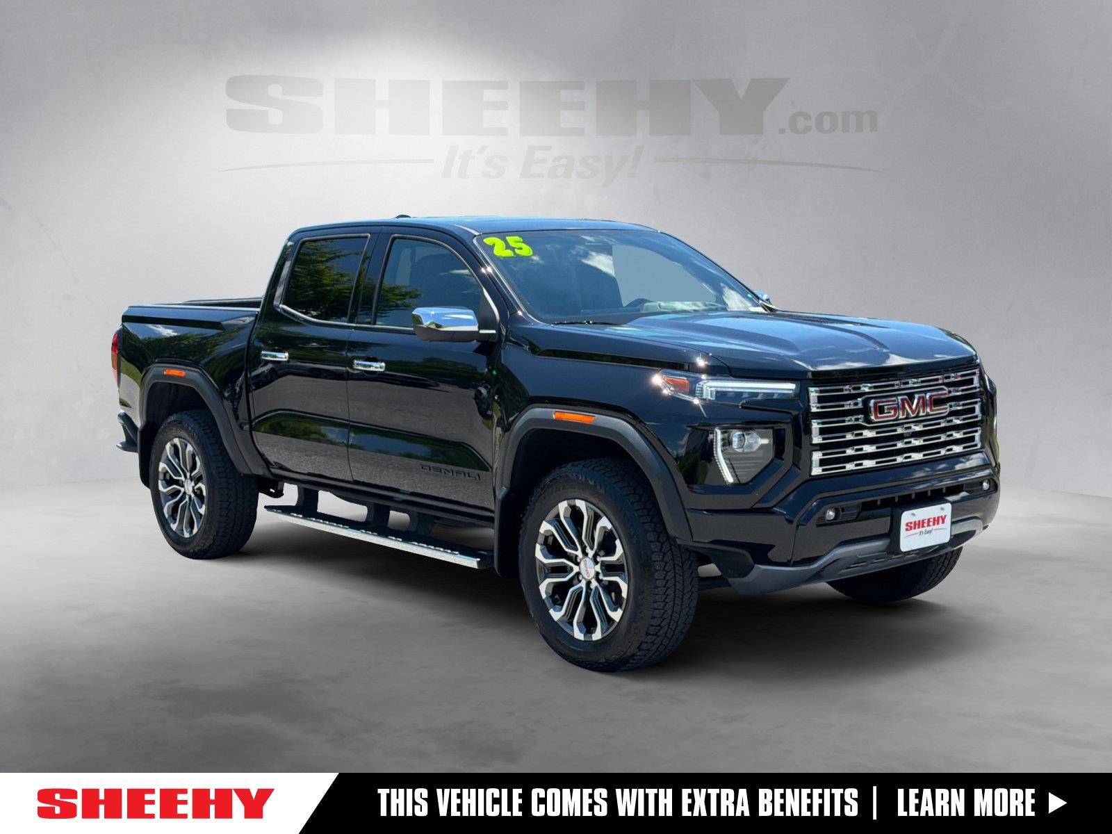 Onyx Black 2025 GMC Canyon Pickup Truck Four-Wheel Drive 8-Speed Automatic
