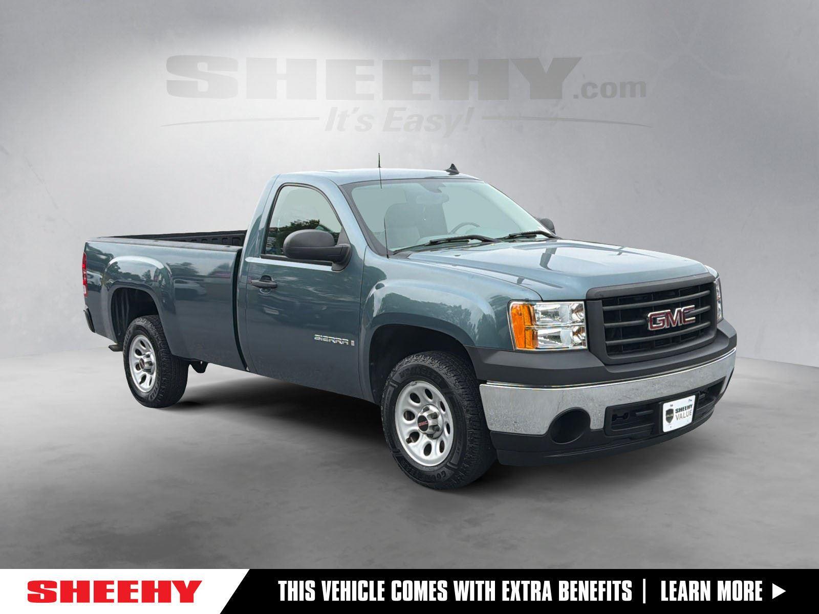 Stealth Gray Metallic 2008 GMC Sierra 1500 Pickup Truck 4X2 4-Speed Automatic