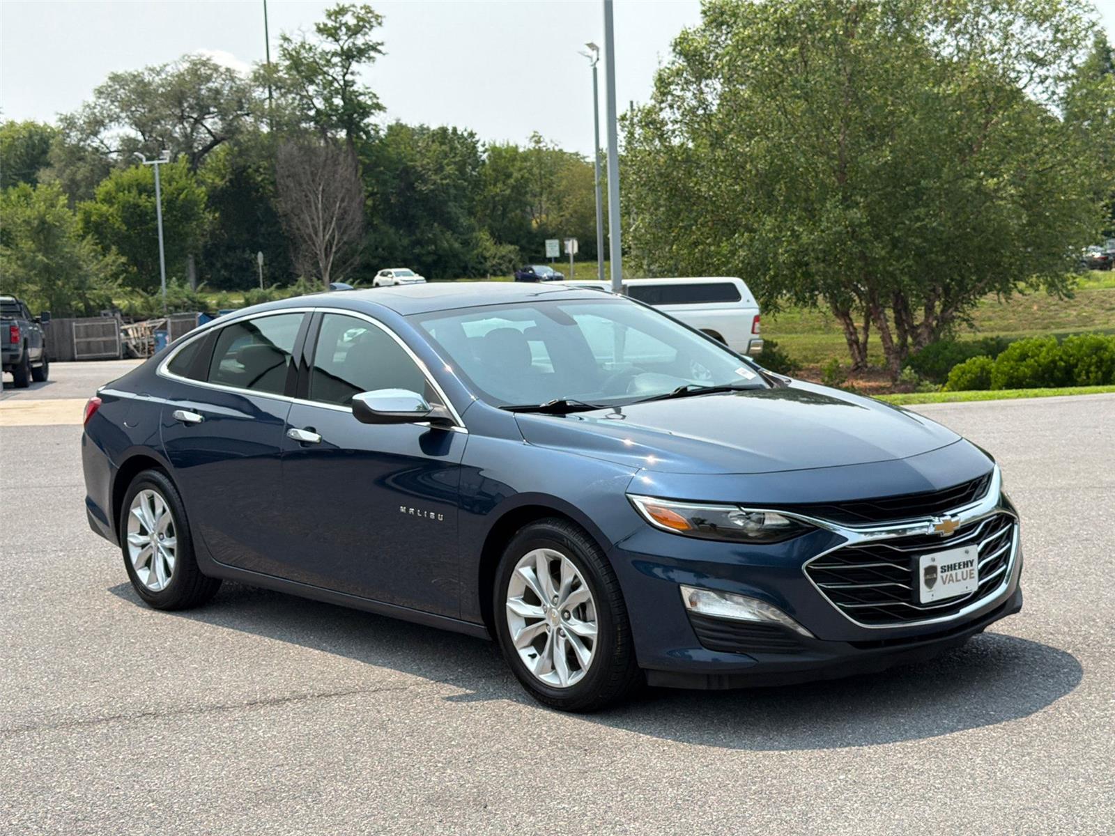 Northsky Blue Metallic 2021 Chevrolet Malibu Sedan Front-Wheel Drive Continuously Variable Transmission