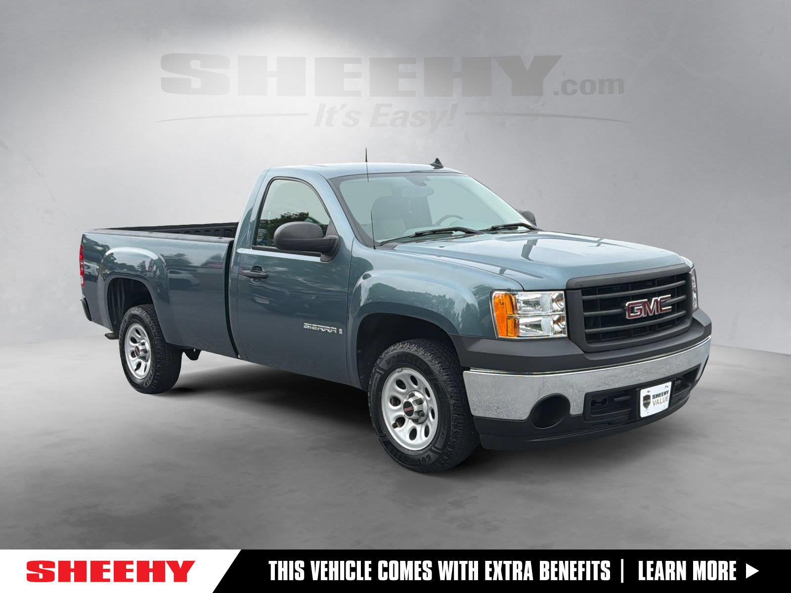 Stealth Gray Metallic 2008 GMC Sierra 1500 Pickup Truck 4X2 4-Speed Automatic