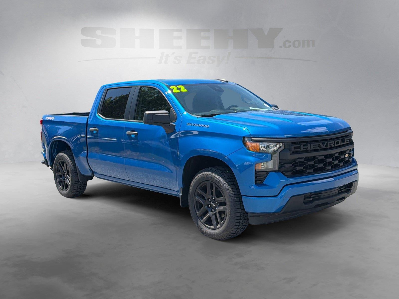 Used 2022 Glacier Blue Metallic Chevrolet Custom image 2