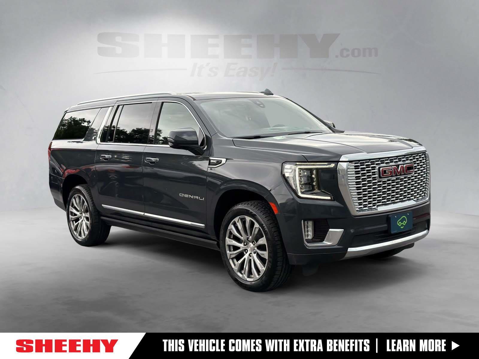 Hunter Metallic 2021 GMC Yukon XL SUV / Crossover Four-Wheel Drive Automatic