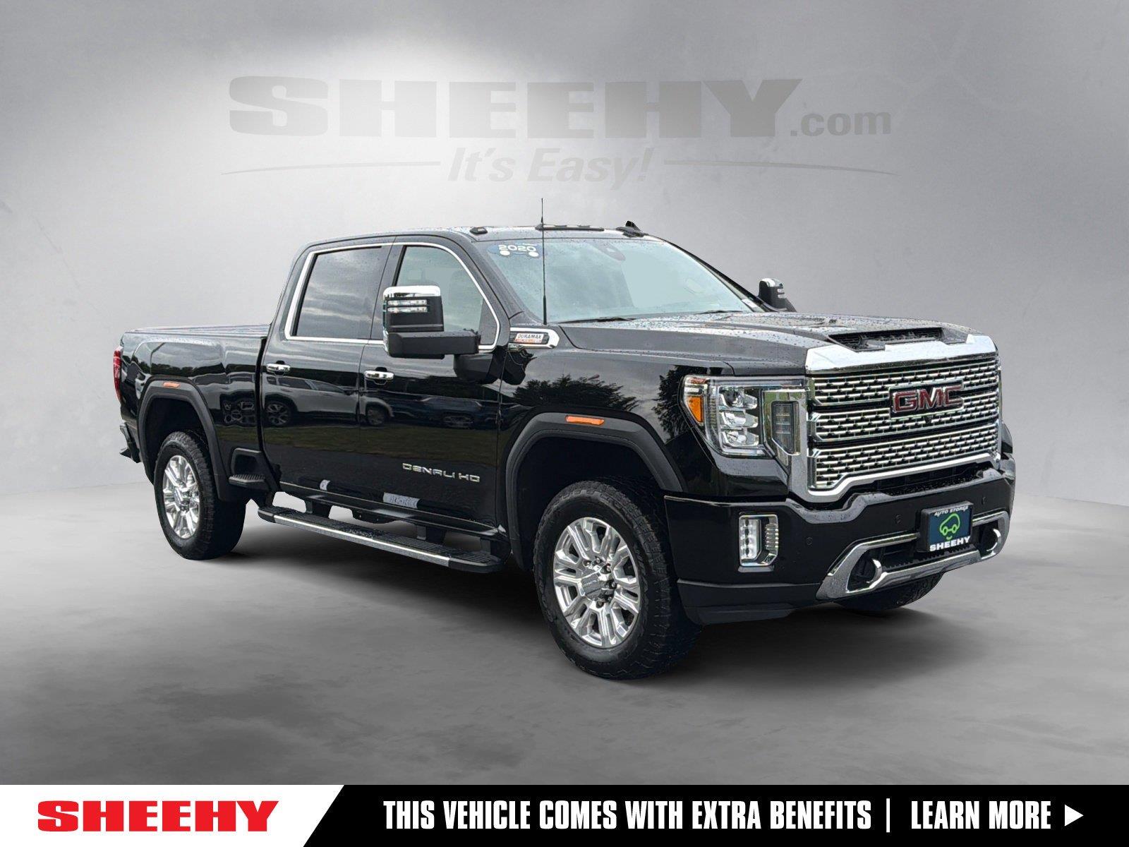 Onyx Black 2020 GMC Sierra 2500HD Pickup Truck Four-Wheel Drive Automatic