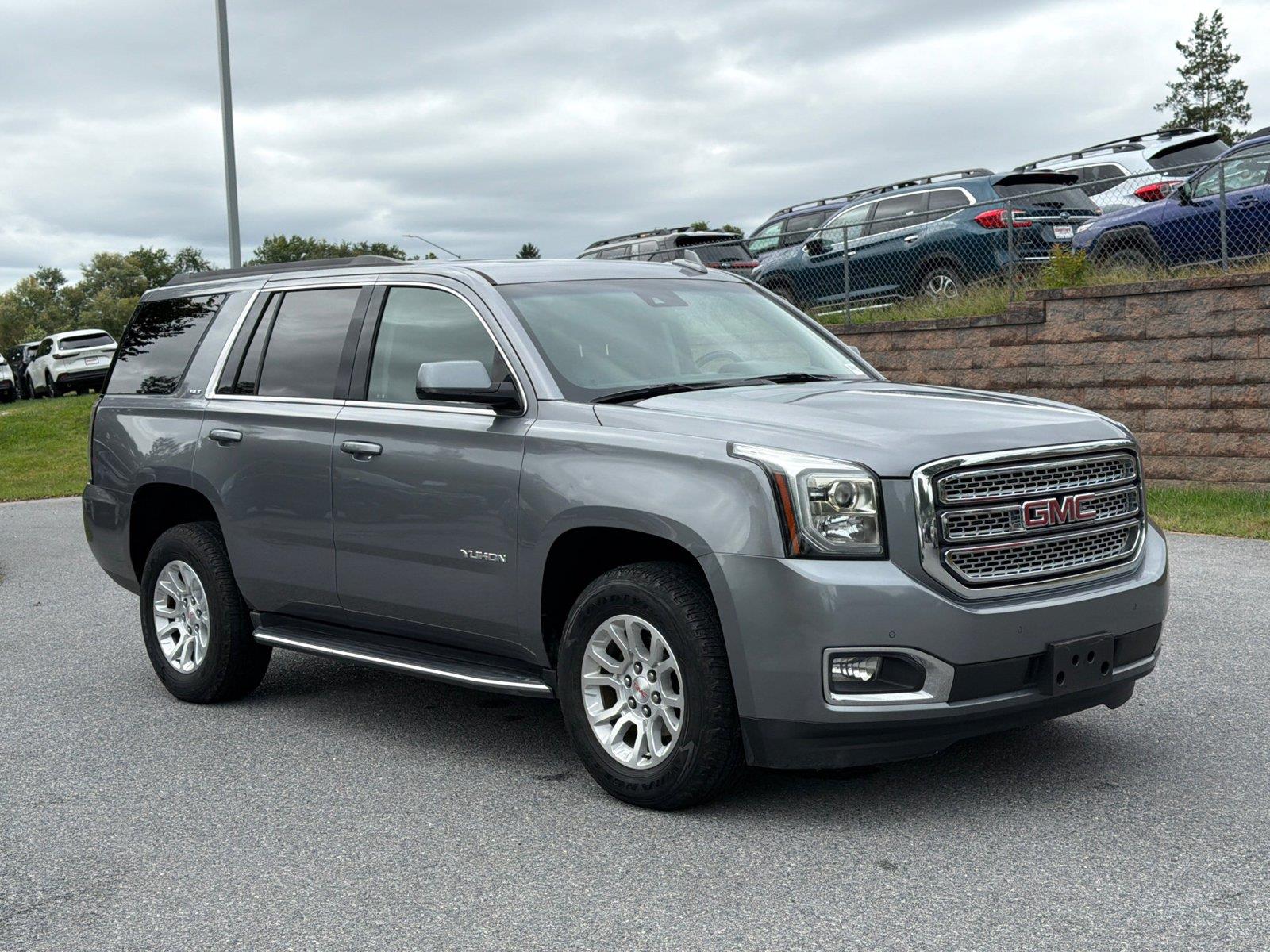 Gray (Satin Steel Metallic) 2020 GMC Yukon SUV / Crossover Four-Wheel Drive 6-Speed Automatic