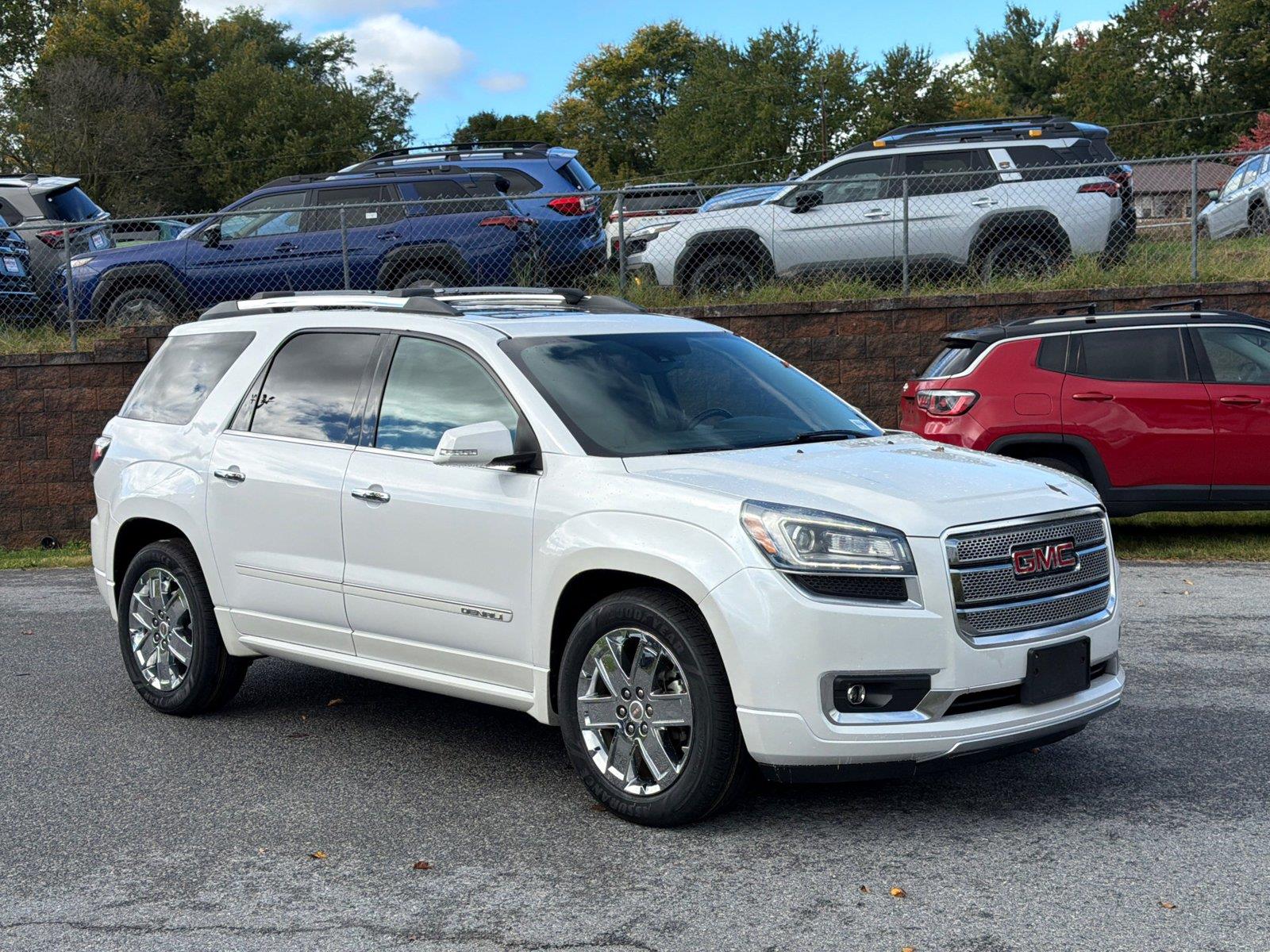 White Frost Tricoat 2016 GMC Acadia SUV / Crossover All-Wheel Drive 6-Speed Automatic