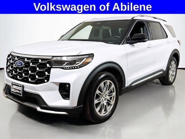 Space White 2026 Ford Explorer SUV / Crossover Rear-Wheel Drive Automatic