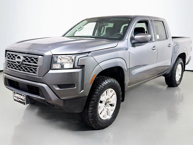 Gray (Gun Metallic) 2022 Nissan Frontier Pickup Truck Four-Wheel Drive Automatic