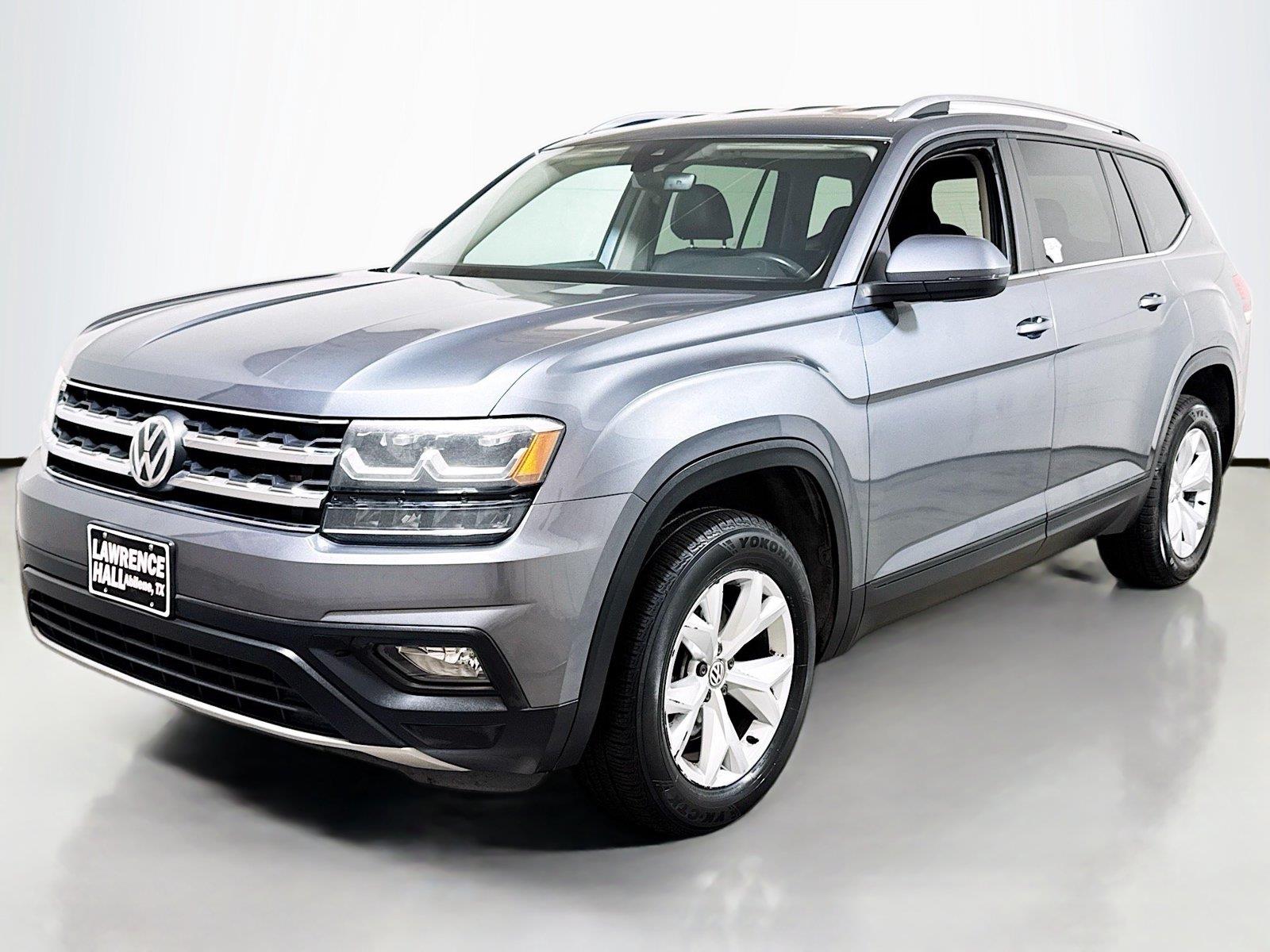 Platinum Gray Metallic 2019 Volkswagen Atlas SUV / Crossover All-Wheel Drive Automatic