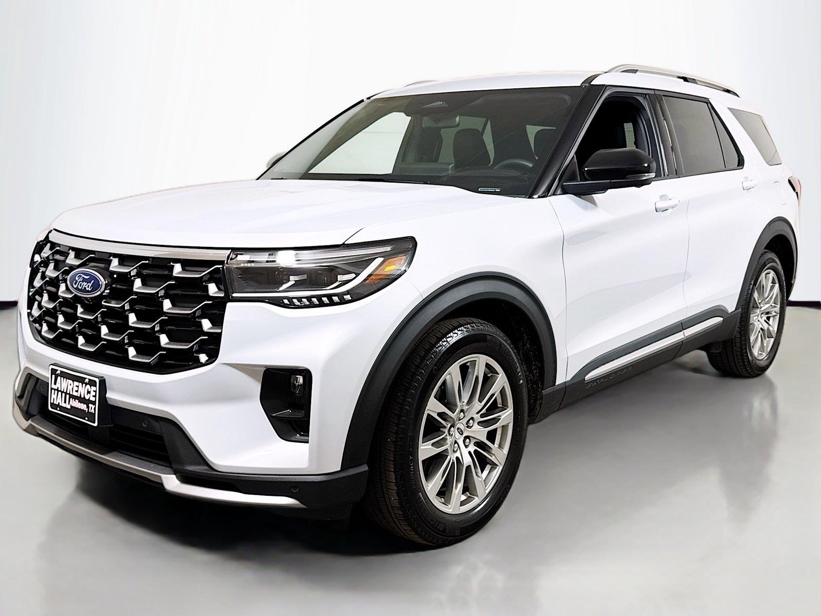 Space White 2026 Ford Explorer SUV / Crossover Rear-Wheel Drive Automatic