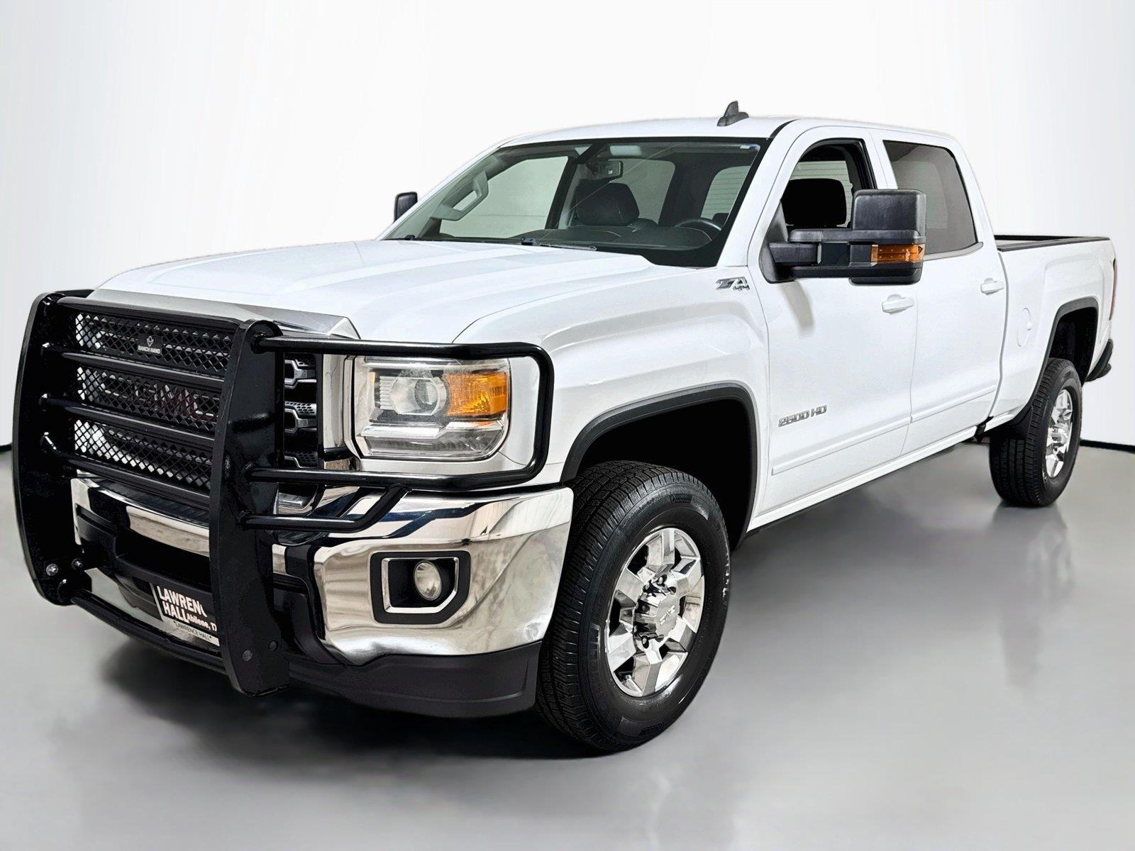 Summit White 2016 GMC Sierra 2500HD Pickup Truck Four-Wheel Drive 6-Speed Automatic