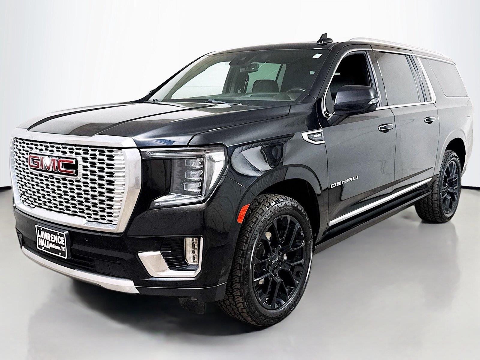 Onyx Black 2023 GMC Yukon XL SUV / Crossover Four-Wheel Drive Automatic