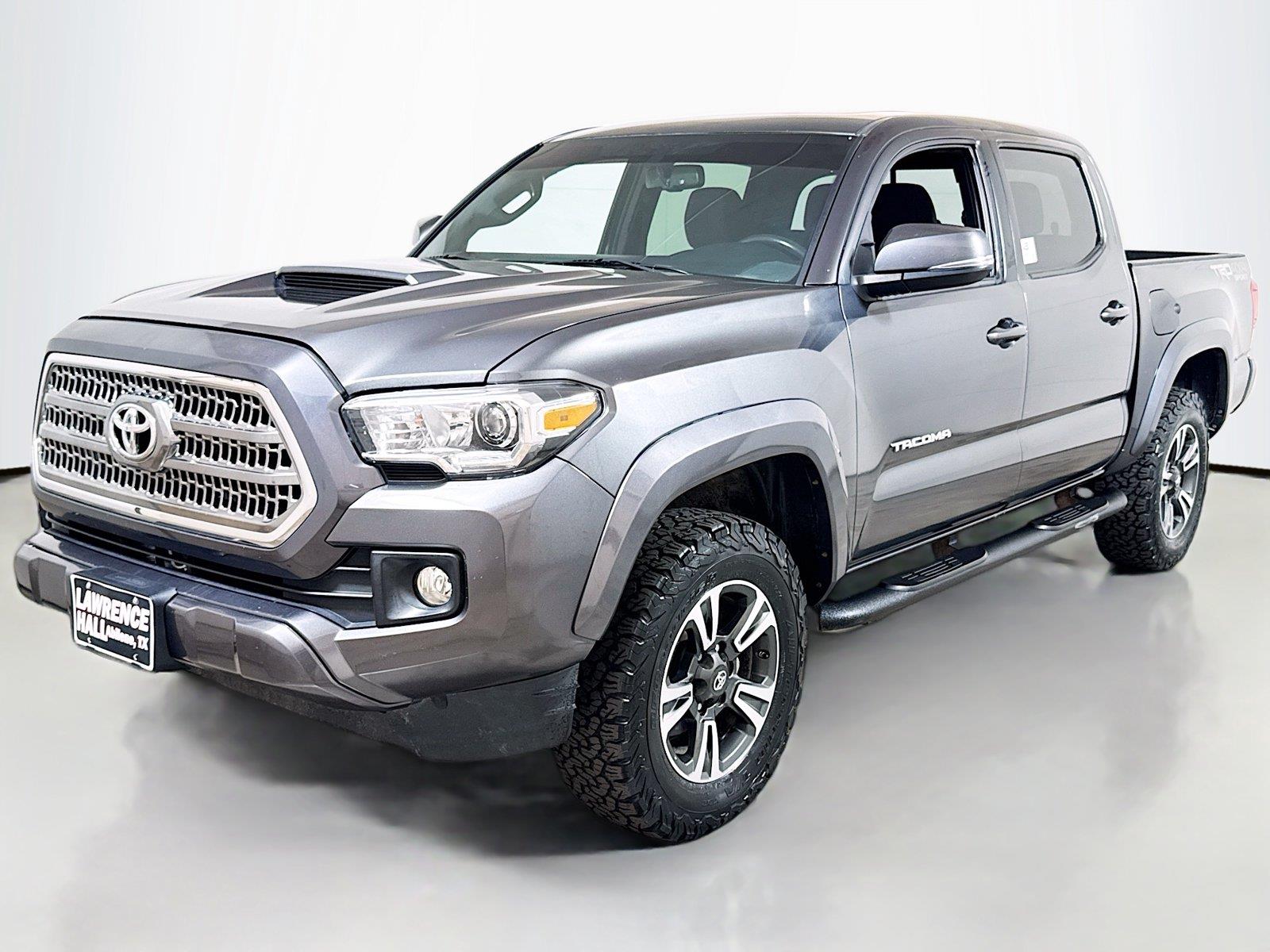 Magnetic Gray Metallic 2017 Toyota Tacoma Pickup Truck Four-Wheel Drive 6-Speed Automatic