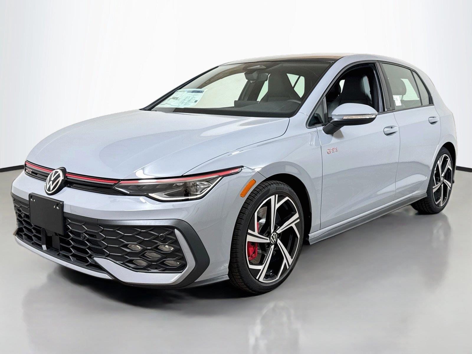 Moonstone Gray 2026 Volkswagen Golf GTI Hatchback Front-Wheel Drive Automatic