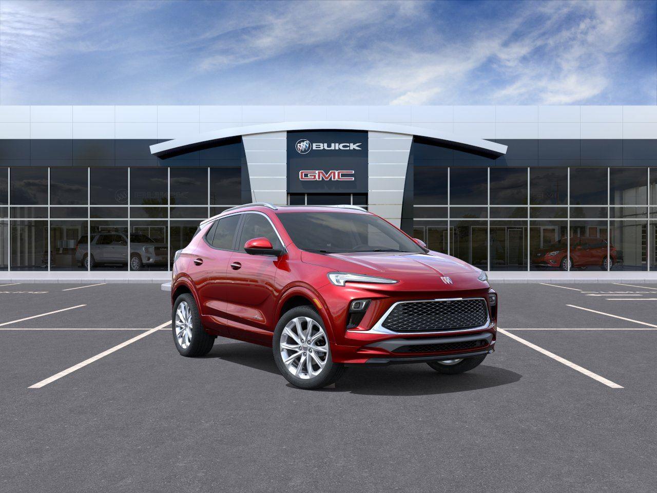 Brilliant Red 2026 Buick Encore GX SUV / Crossover All-Wheel Drive 9-Speed Automatic