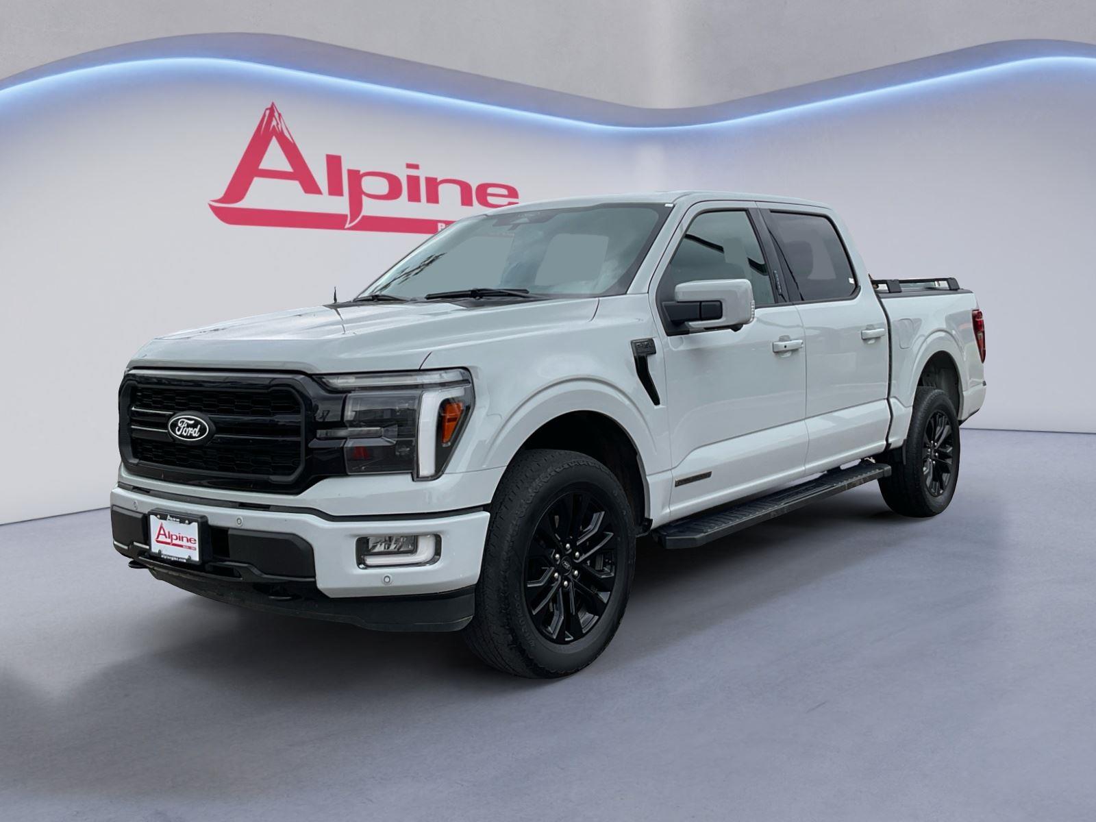 Avalanche Gray 2024 Ford F-150 Pickup Truck Four-Wheel Drive Automatic