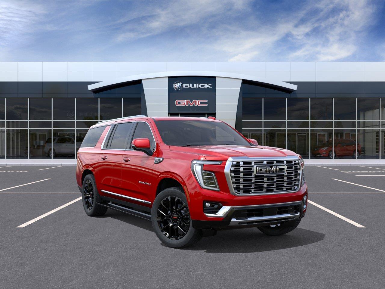 Volcanic Red Tintcoat 2026 GMC Yukon XL SUV / Crossover Four-Wheel Drive Automatic
