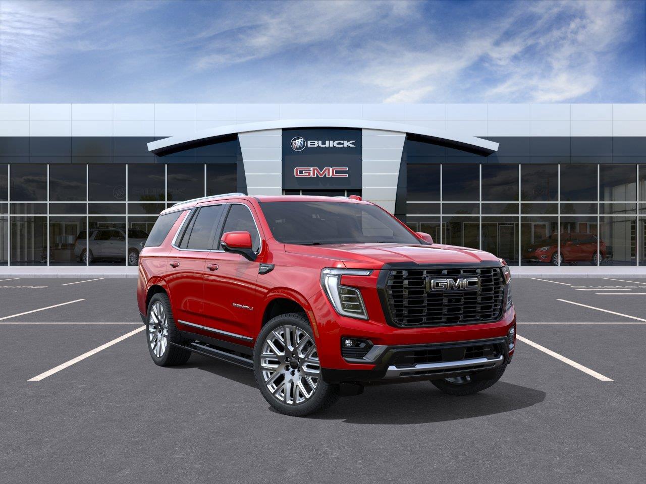 Volcanic Red Tintcoat 2026 GMC Yukon SUV / Crossover Four-Wheel Drive Automatic