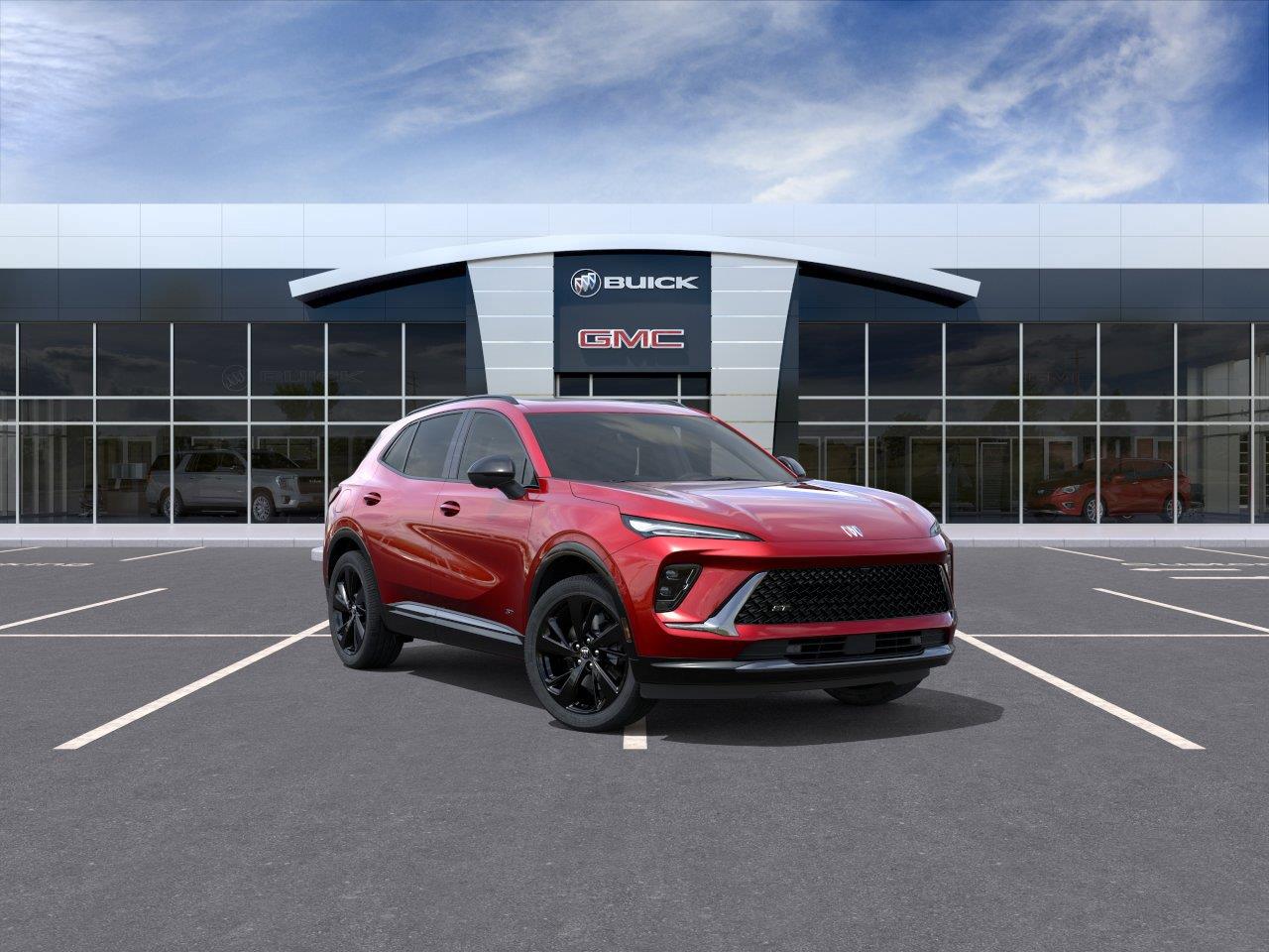 Brilliant Red 2026 Buick Envision SUV / Crossover All-Wheel Drive 9-Speed Automatic