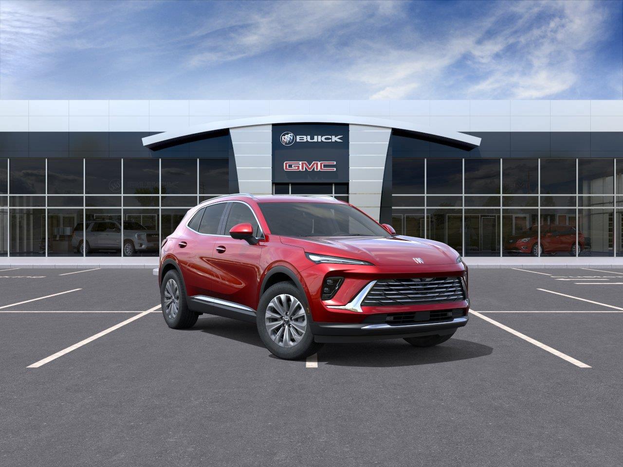 Brilliant Red 2026 Buick Envision SUV / Crossover All-Wheel Drive 9-Speed Automatic