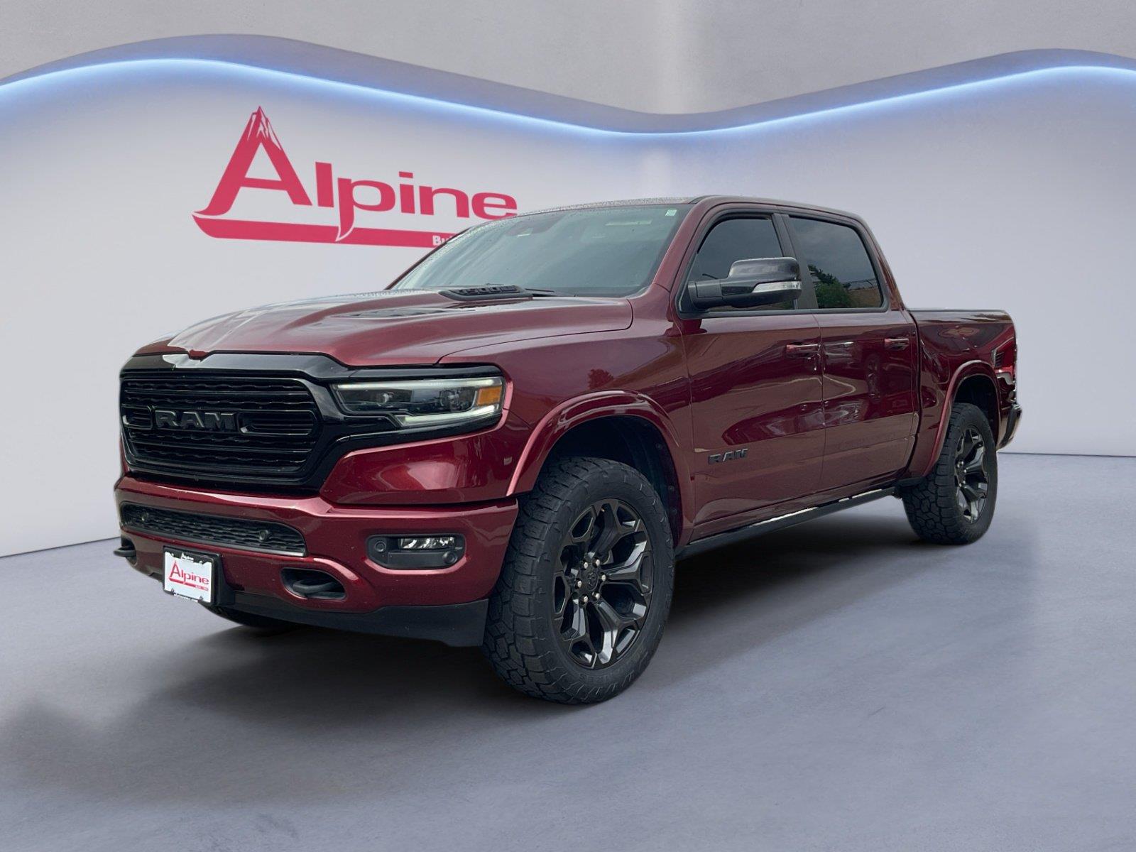 Delmonico Red Pearlcoat 2022 RAM 1500 Pickup Truck Four-Wheel Drive 8-Speed Automatic