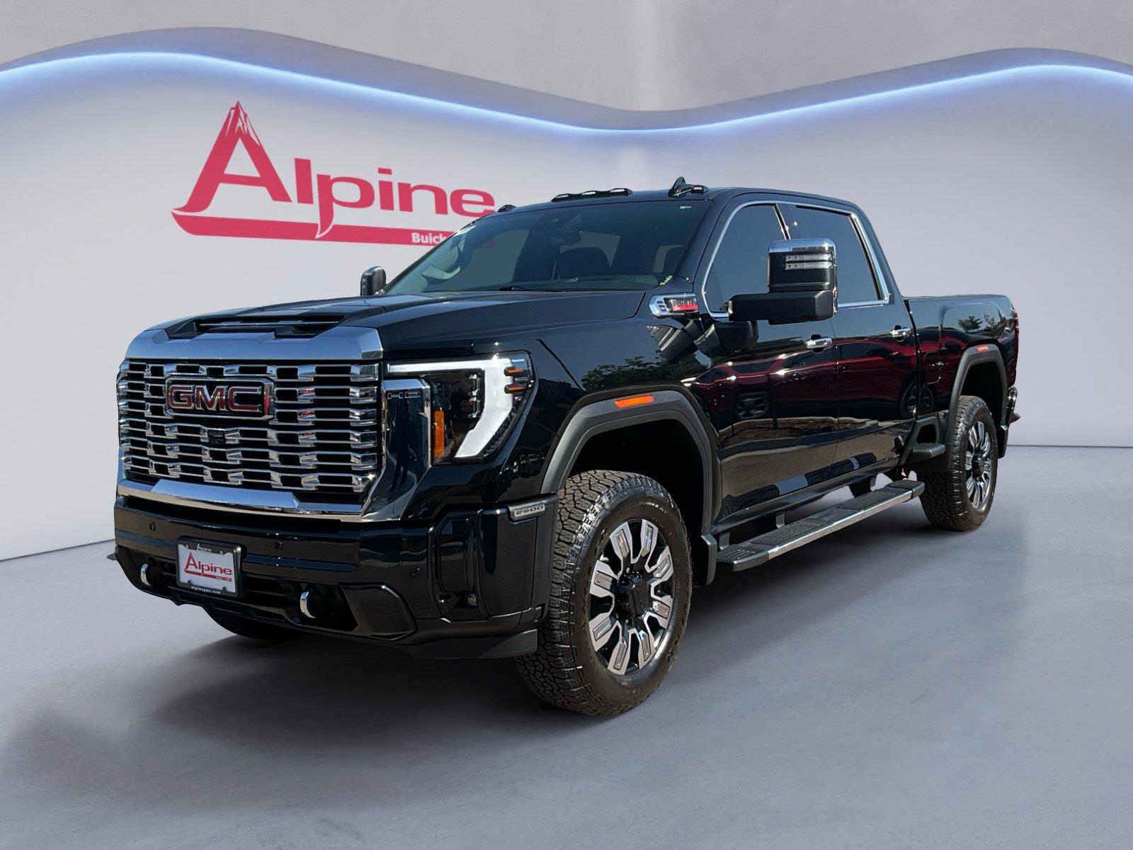 Onyx Black 2024 GMC Sierra 2500HD Pickup Truck Four-Wheel Drive Automatic