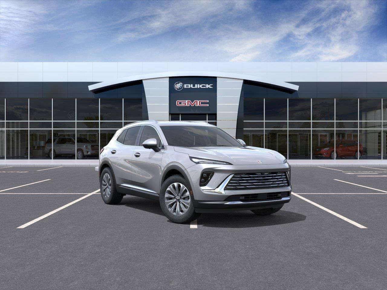 Moonstone Gray Metallic 2026 Buick Envision SUV / Crossover All-Wheel Drive 9-Speed Automatic