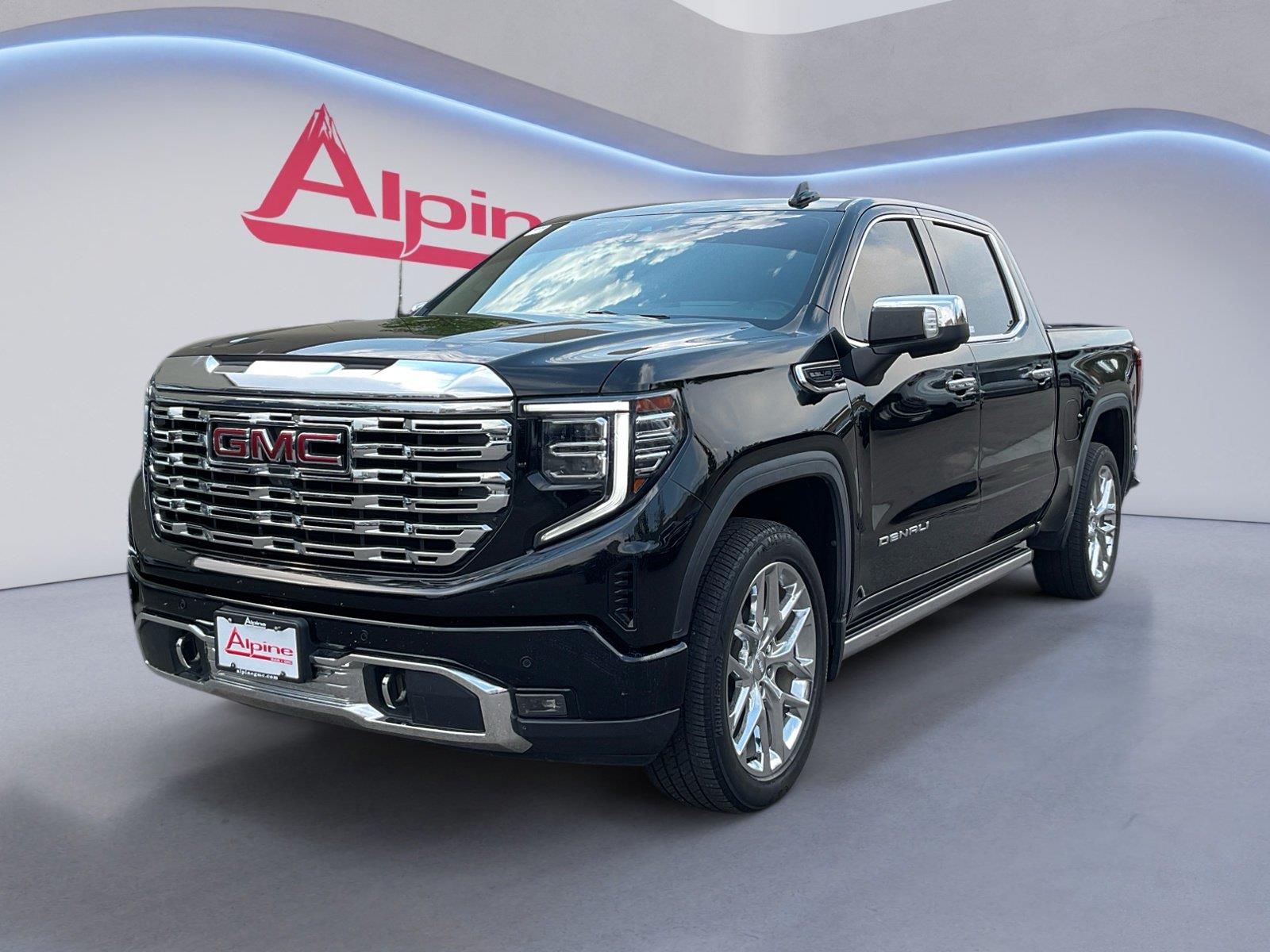 Onyx Black 2023 GMC Sierra 1500 Pickup Truck Four-Wheel Drive Automatic
