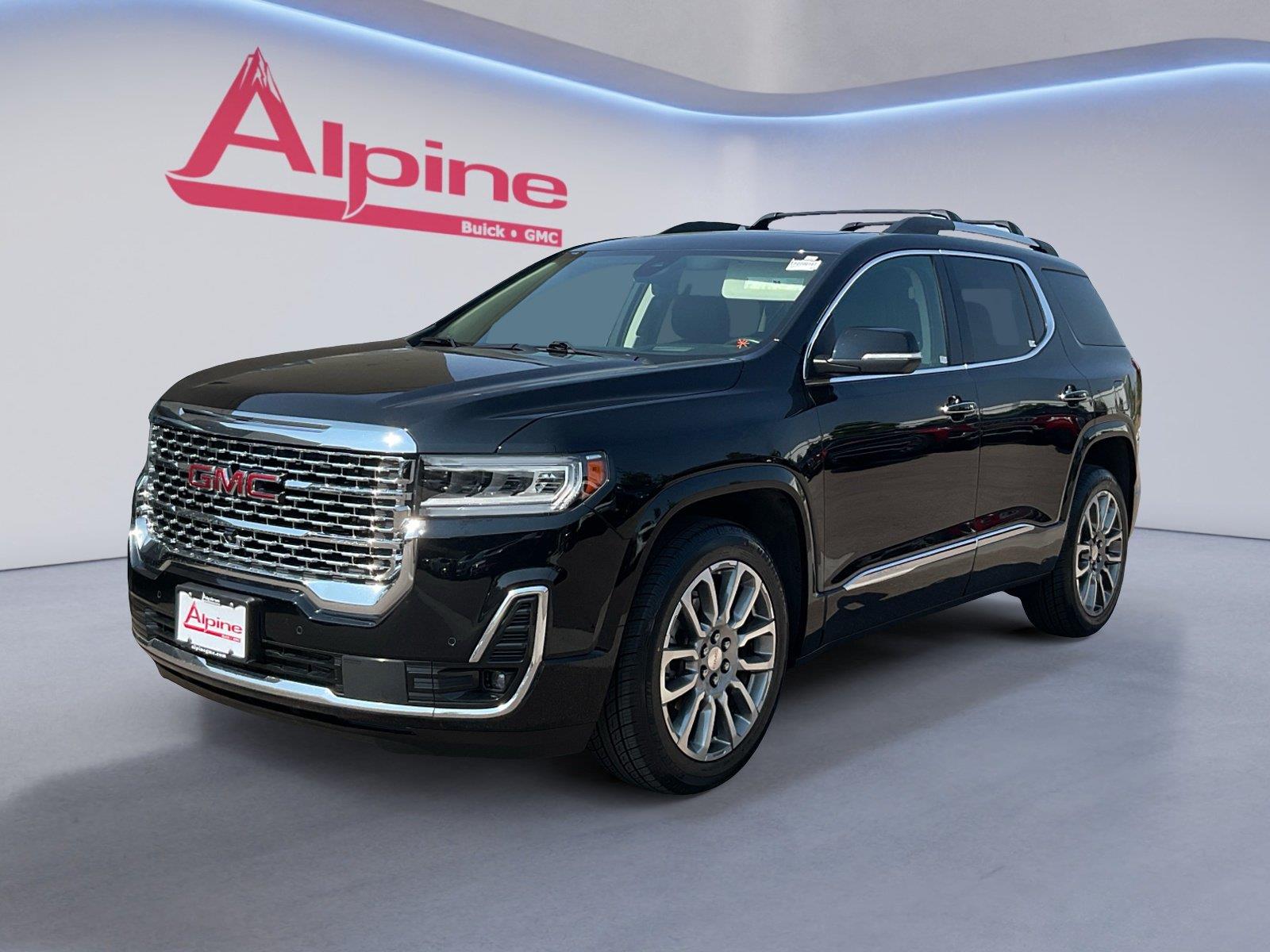 Black (Ebony Twilight Metallic) 2023 GMC Acadia SUV / Crossover Four-Wheel Drive 9-Speed Automatic