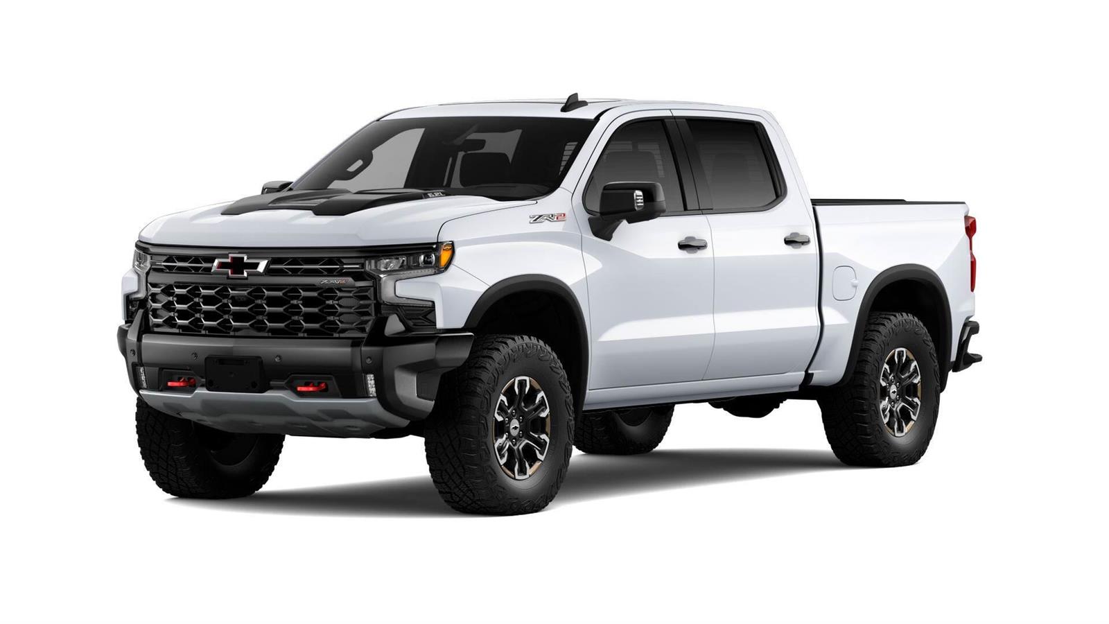 Summit White 2026 Chevrolet Silverado 1500 Pickup Truck Four-Wheel Drive Automatic