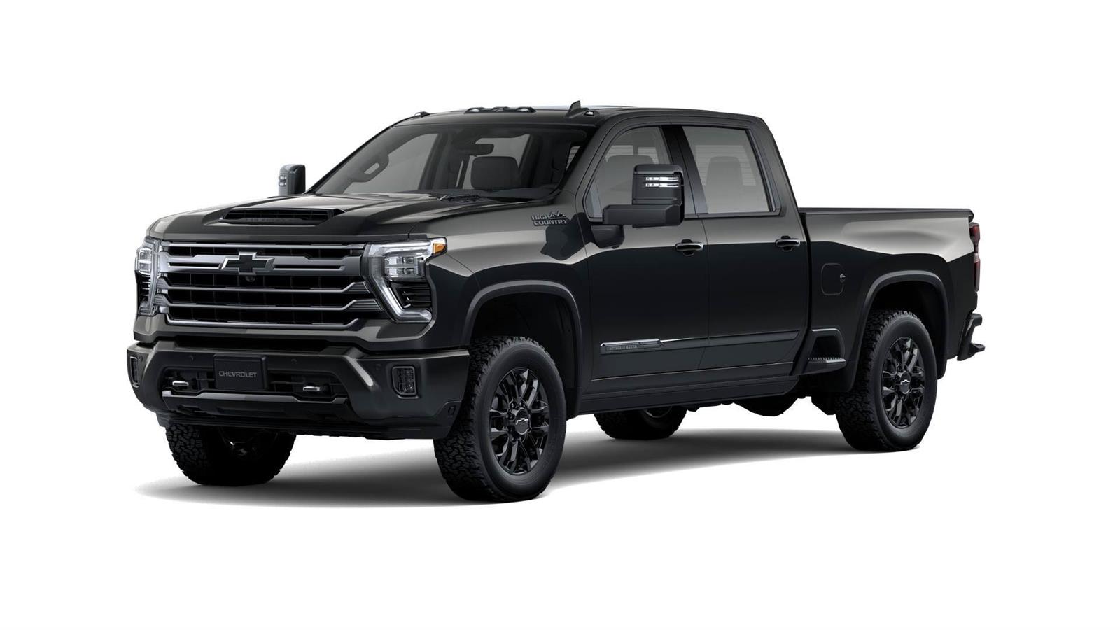 Black 2026 Chevrolet Silverado 2500HD Pickup Truck Four-Wheel Drive Automatic