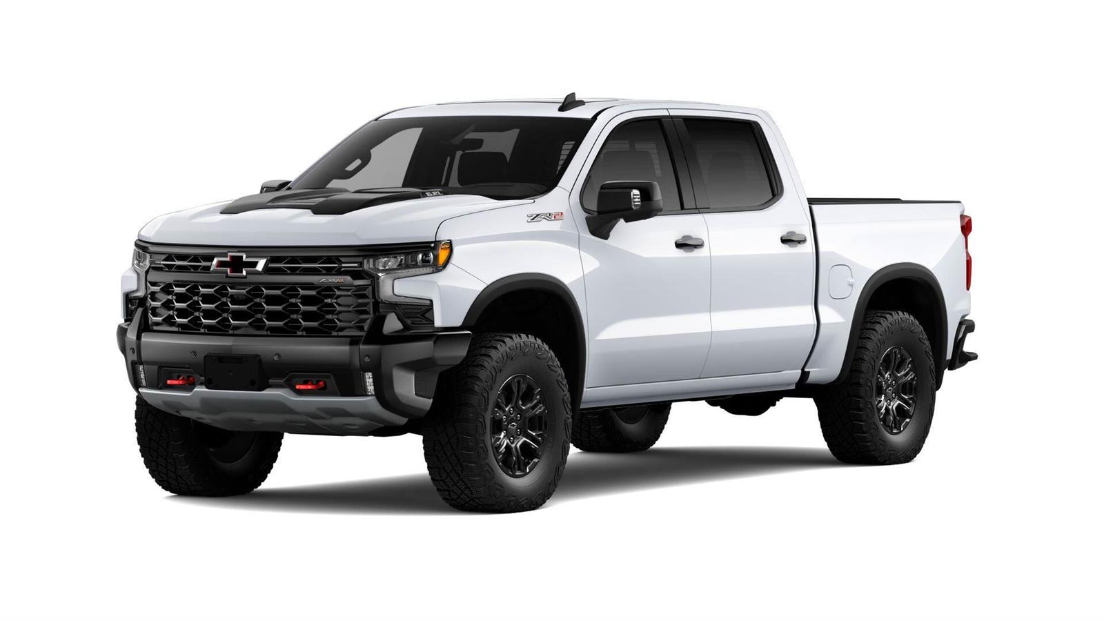 Summit White 2026 Chevrolet Silverado 1500 Pickup Truck Four-Wheel Drive Automatic