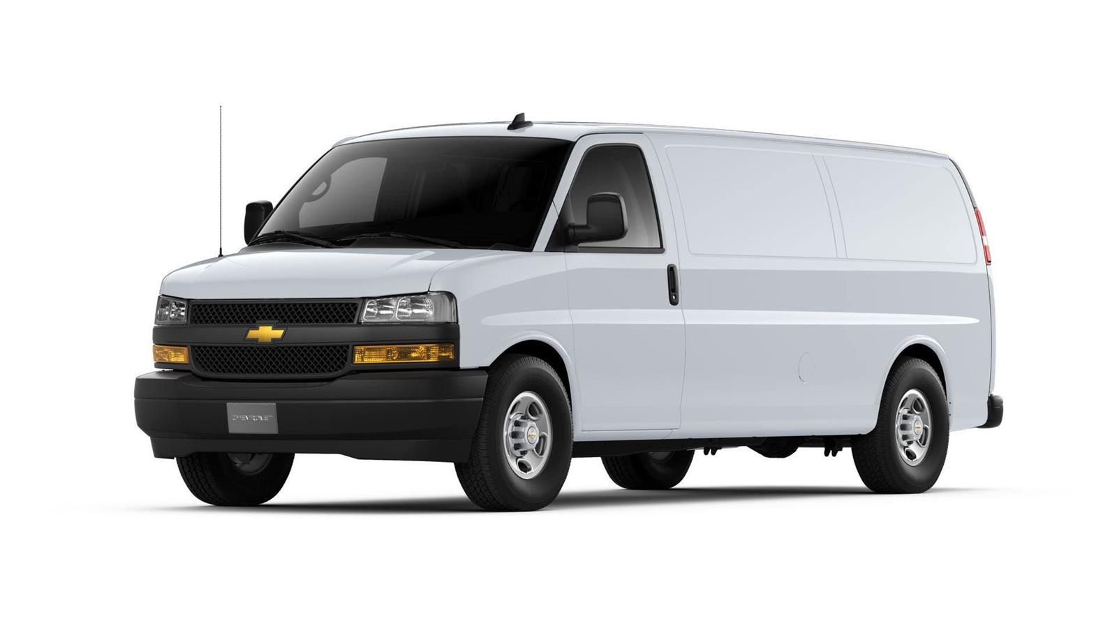 Summit White 2026 Chevrolet Express Cargo Van Rear-Wheel Drive Automatic