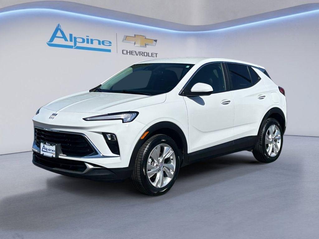 Summit White 2025 Buick Encore GX SUV / Crossover Front-Wheel Drive Continuously Variable Transmission