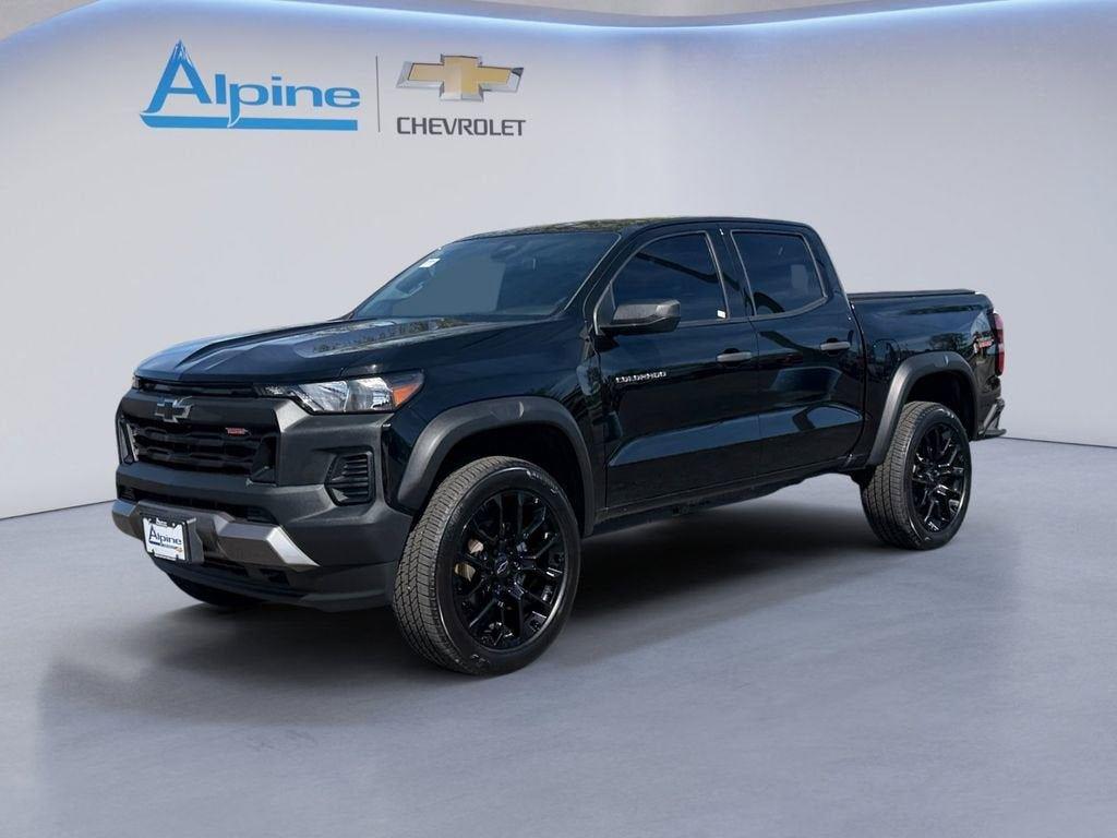Black 2023 Chevrolet Colorado Pickup Truck Four-Wheel Drive 8-Speed Automatic