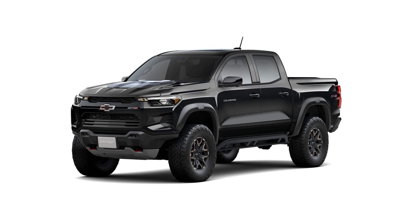 Black 2026 Chevrolet Colorado Pickup Truck Four-Wheel Drive 8-Speed Automatic