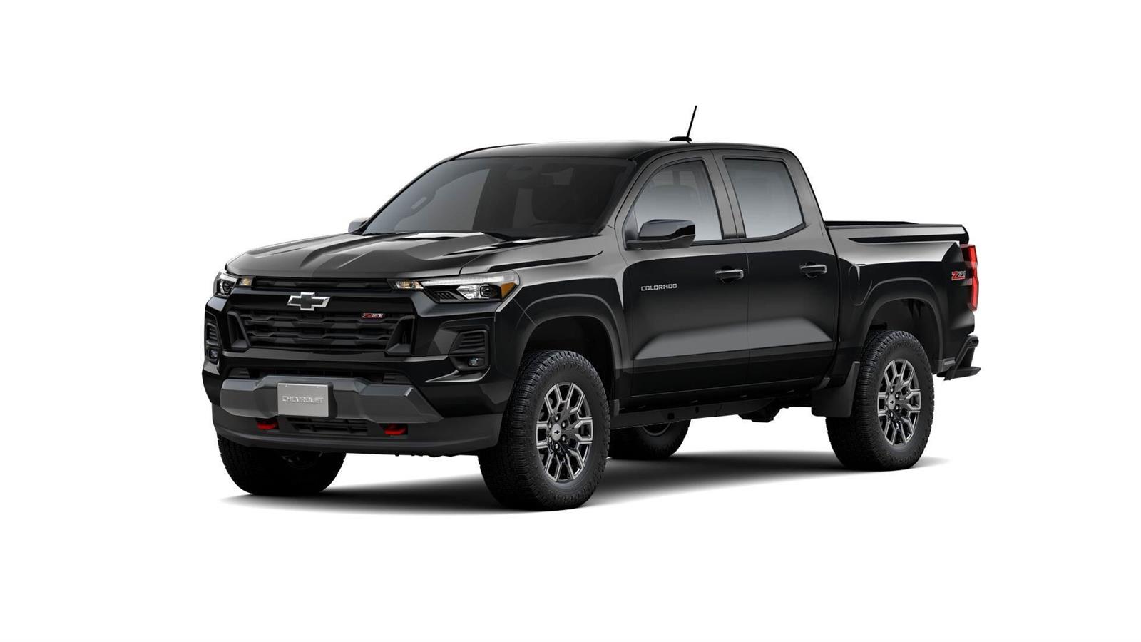Black 2026 Chevrolet Colorado Pickup Truck Four-Wheel Drive 8-Speed Automatic