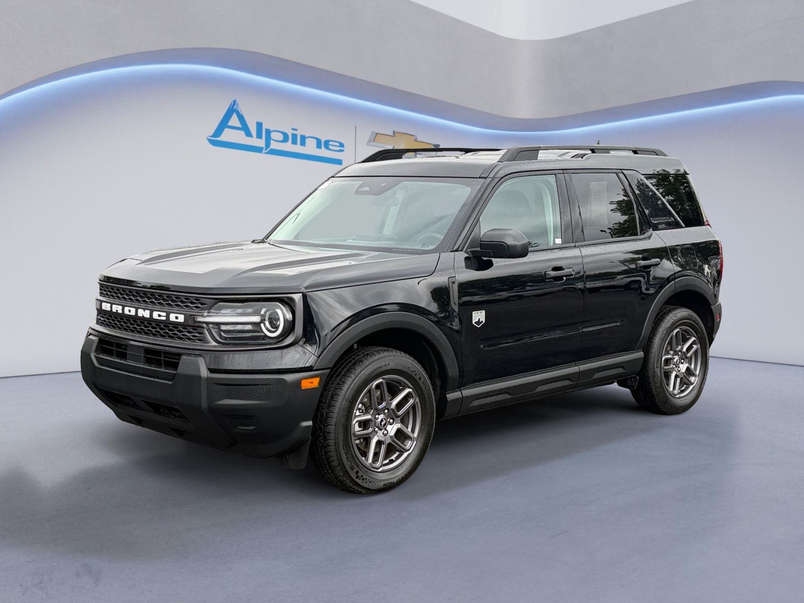 Shadow Black 2025 Ford Bronco Sport SUV / Crossover All-Wheel Drive 8-Speed Automatic