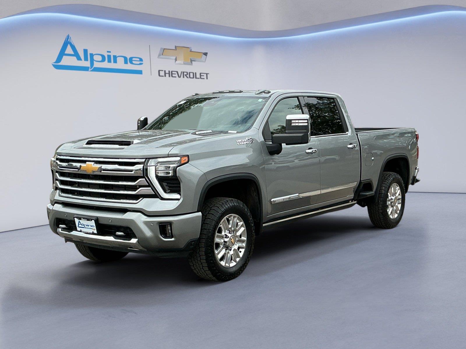 Sterling Gray Metallic 2025 Chevrolet Silverado 3500HD Pickup Truck Four-Wheel Drive Automatic