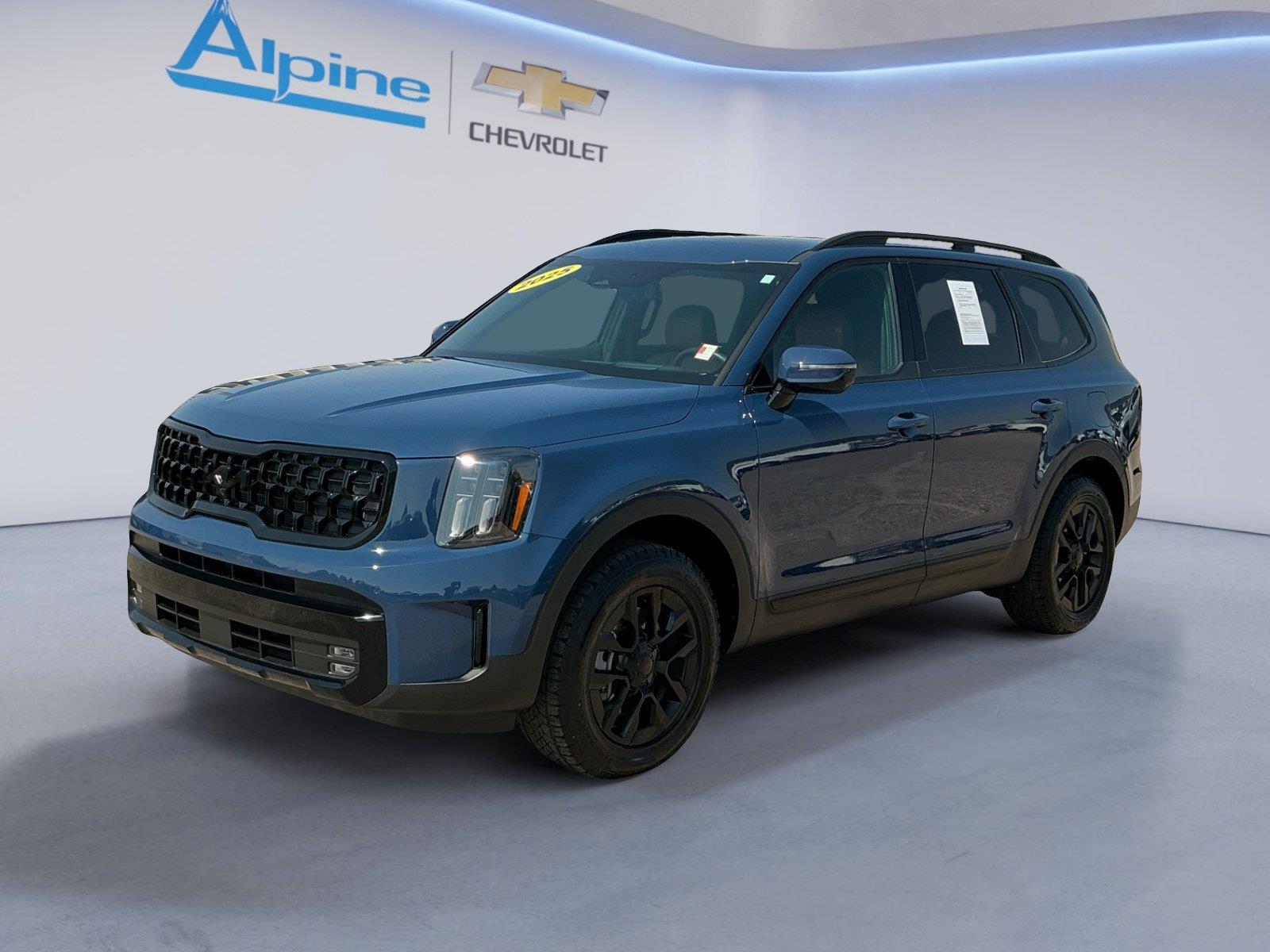Blue 2025 Kia Telluride SUV / Crossover All-Wheel Drive Automatic