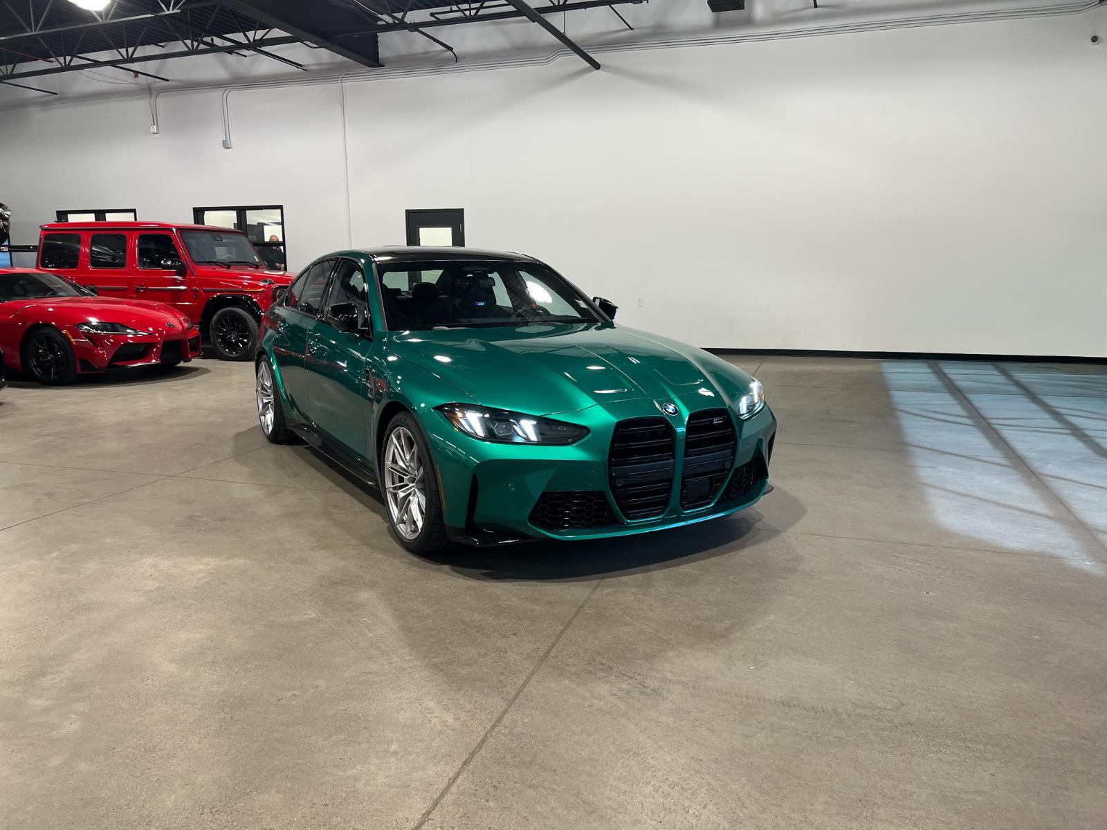 Isle of Man Green Metallic 2025 BMW M3 Competition xDrive Sedan All-Wheel Drive Automatic