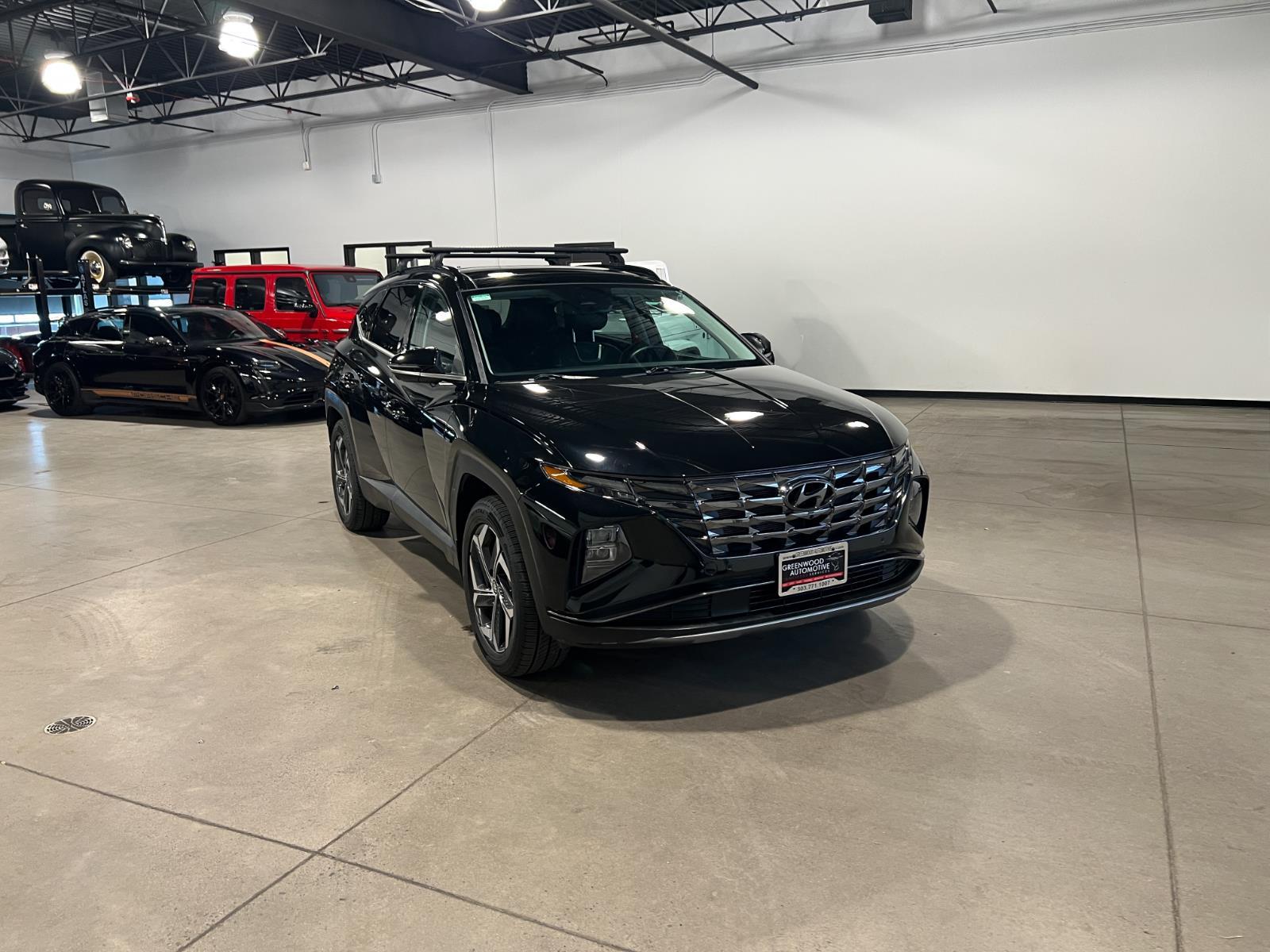 Phantom Black 2023 Hyundai Tucson Hybrid Plug-In Limited AWD SUV / Crossover All-Wheel Drive Automatic