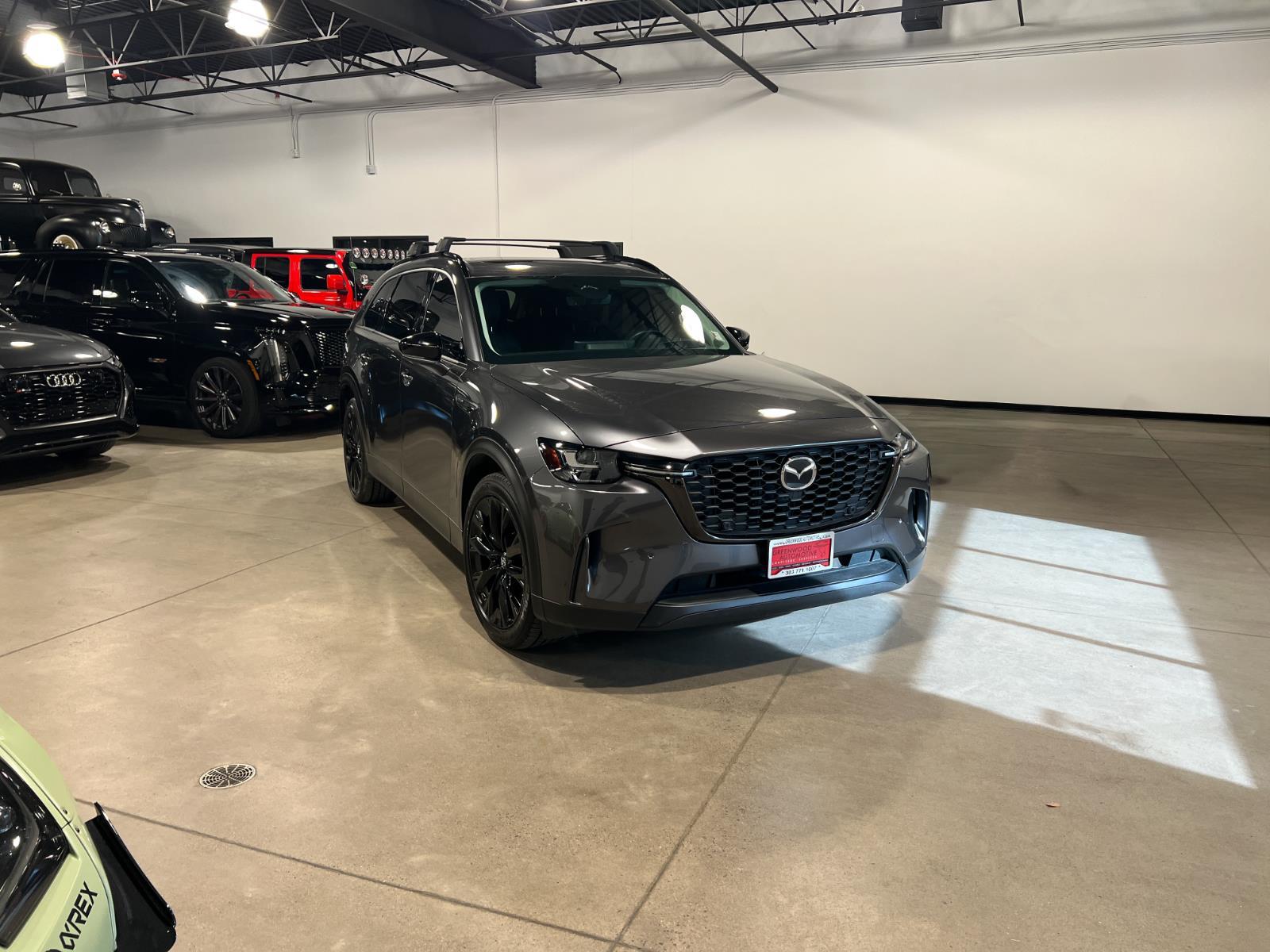 Machine Gray Metallic 2025 Mazda CX-90 PHEV Premium Sport AWD SUV / Crossover All-Wheel Drive Automatic