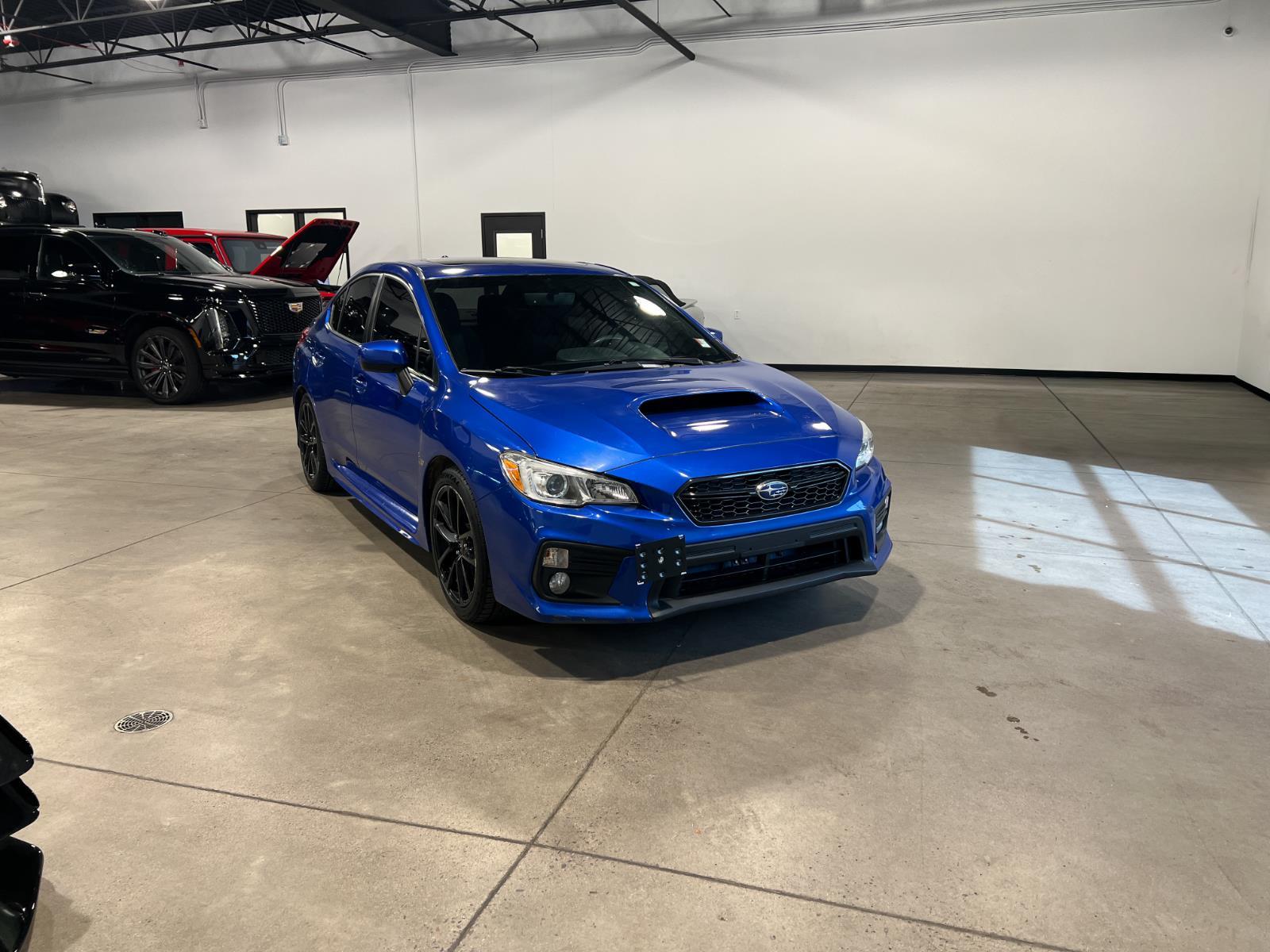 WR Blue Pearl 2018 Subaru WRX Premium Sedan All-Wheel Drive Manual