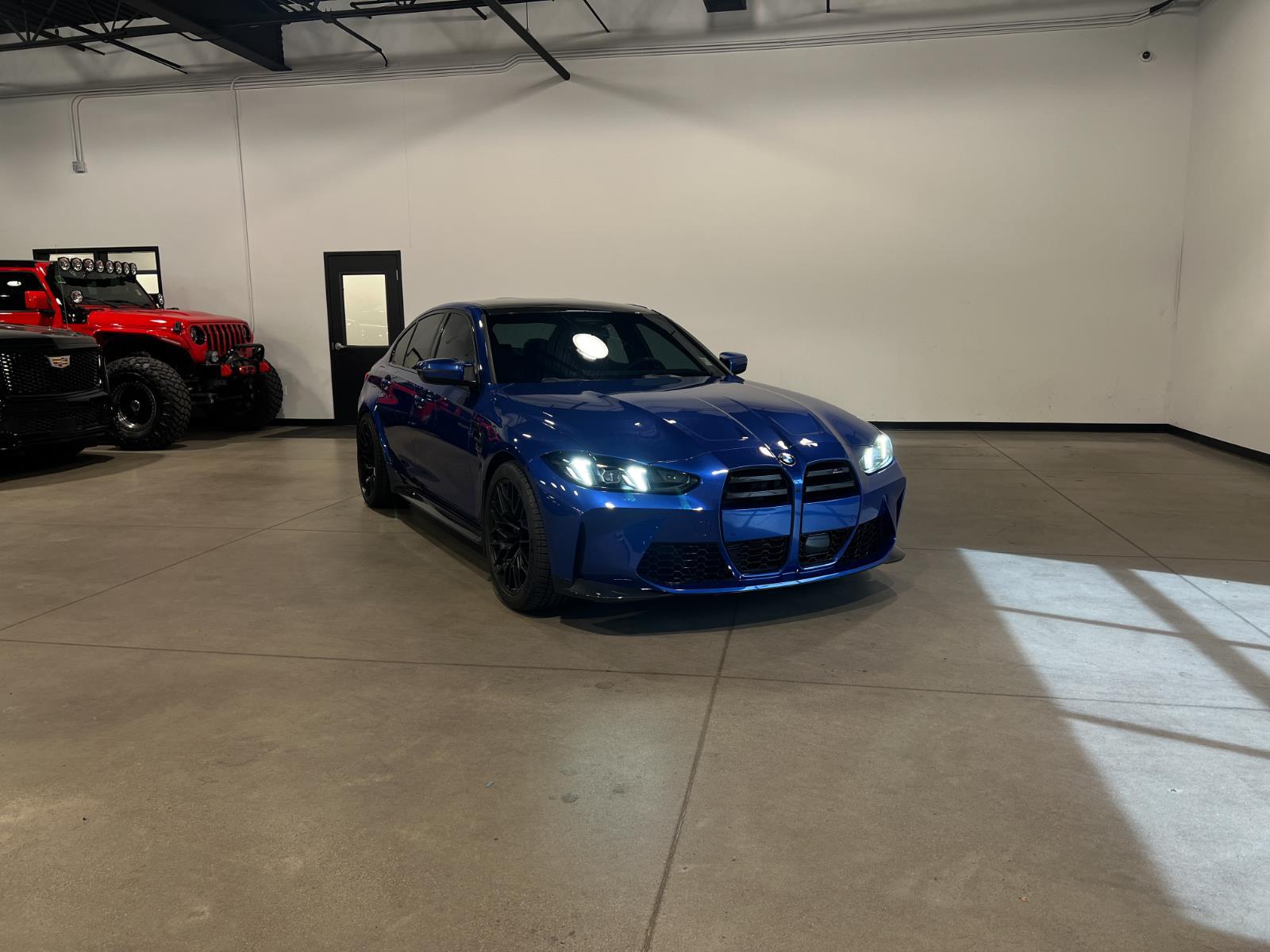 Portimao Blue Metallic 2025 BMW M3 Sedan All-Wheel Drive Automatic