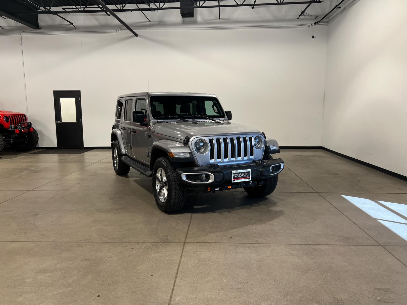 Billet Silver Metallic Clearcoat 2019 Jeep Wrangler Unlimited Sahara 4WD SUV / Crossover Four-Wheel Drive 8-Speed Automatic