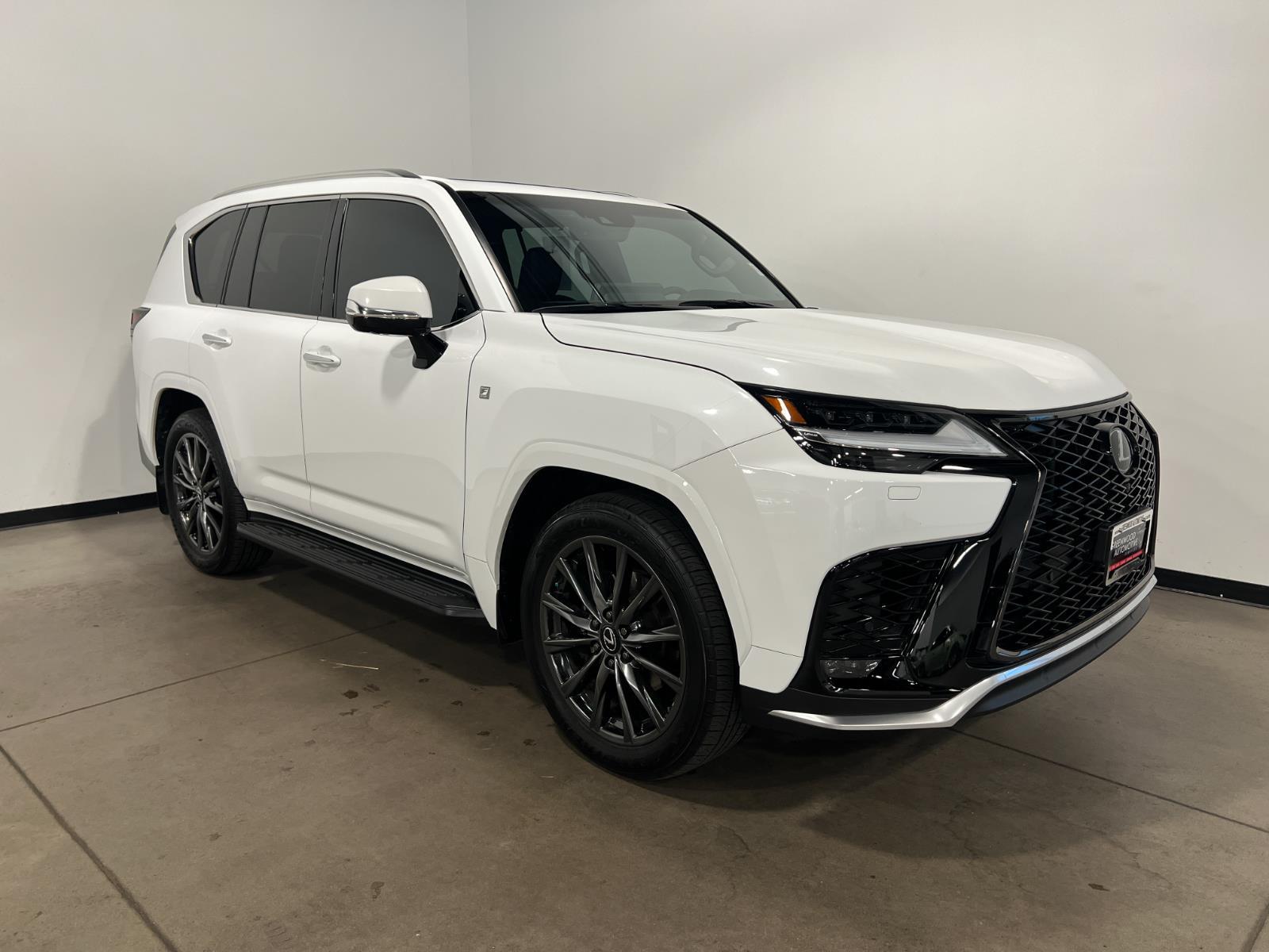 Ultra White 2024 Lexus LX 600 F Sport Handling AWD SUV / Crossover All-Wheel Drive Automatic