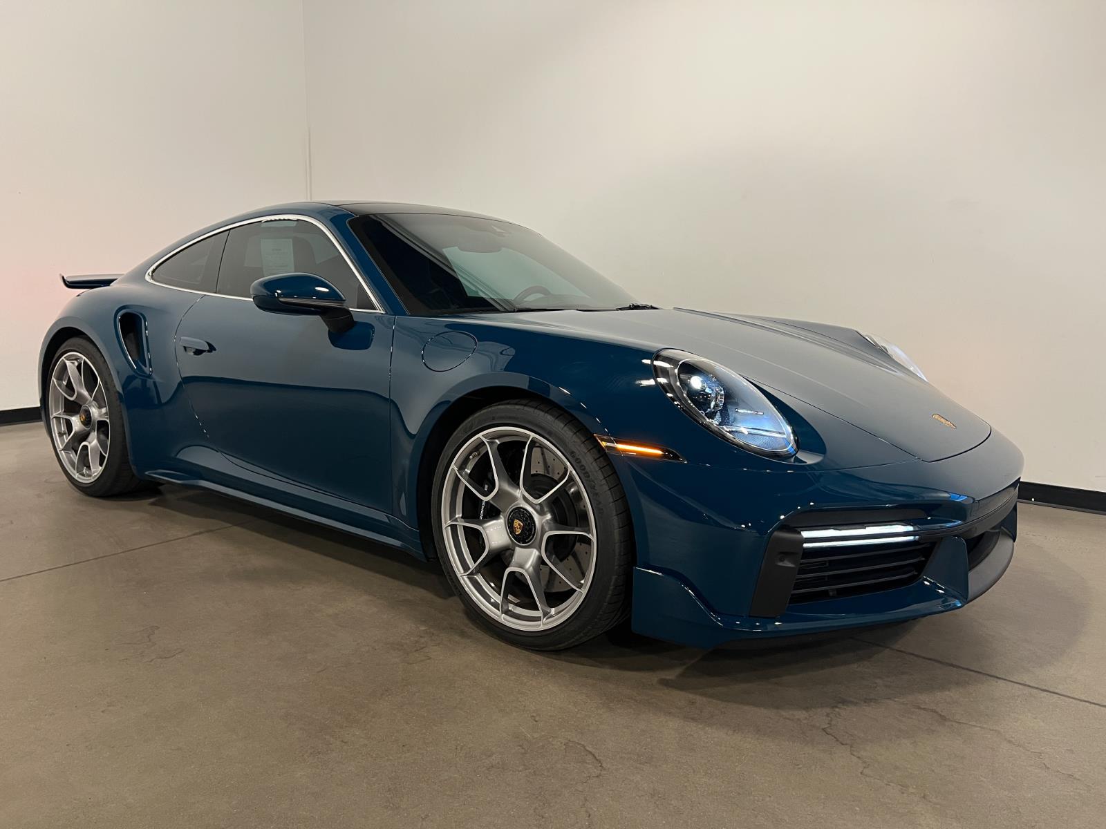 Fjord Green 2024 Porsche 911 Turbo Coupe AWD Coupe All-Wheel Drive Automatic