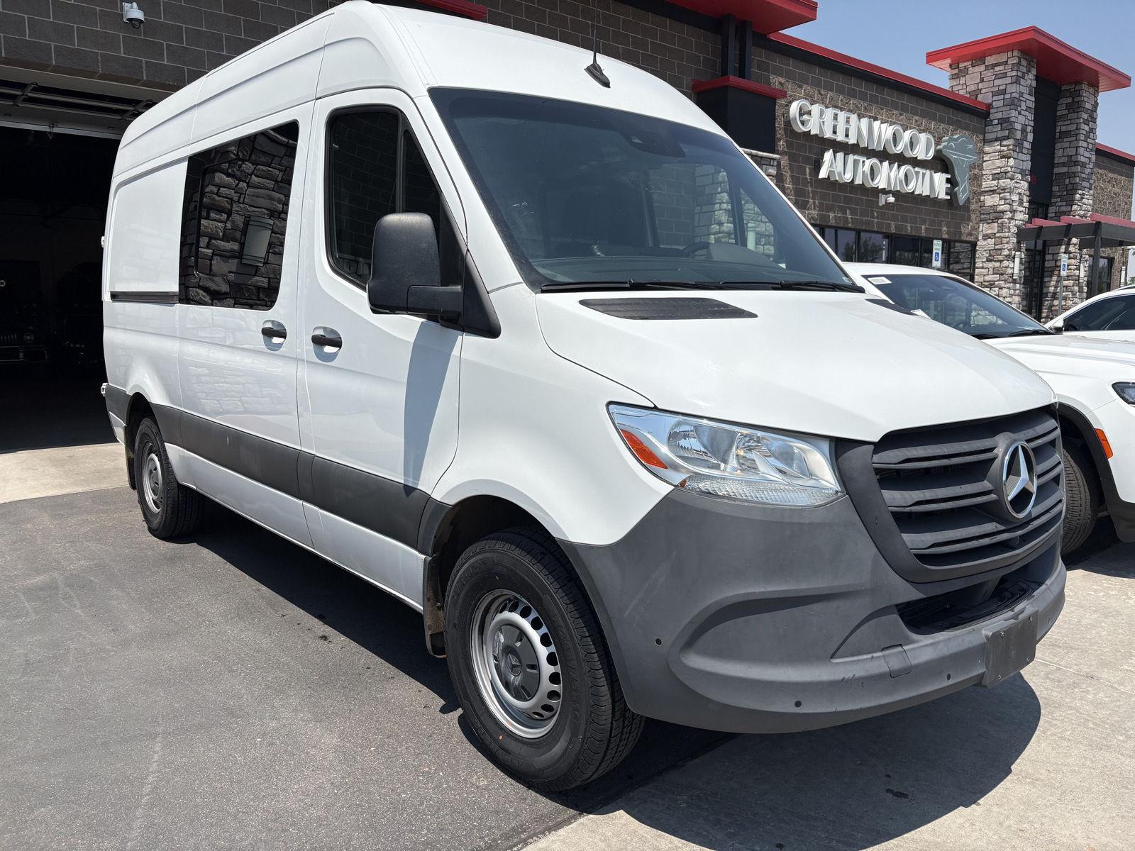 White 2023 Mercedes-Benz Sprinter Cargo Van Rear-Wheel Drive