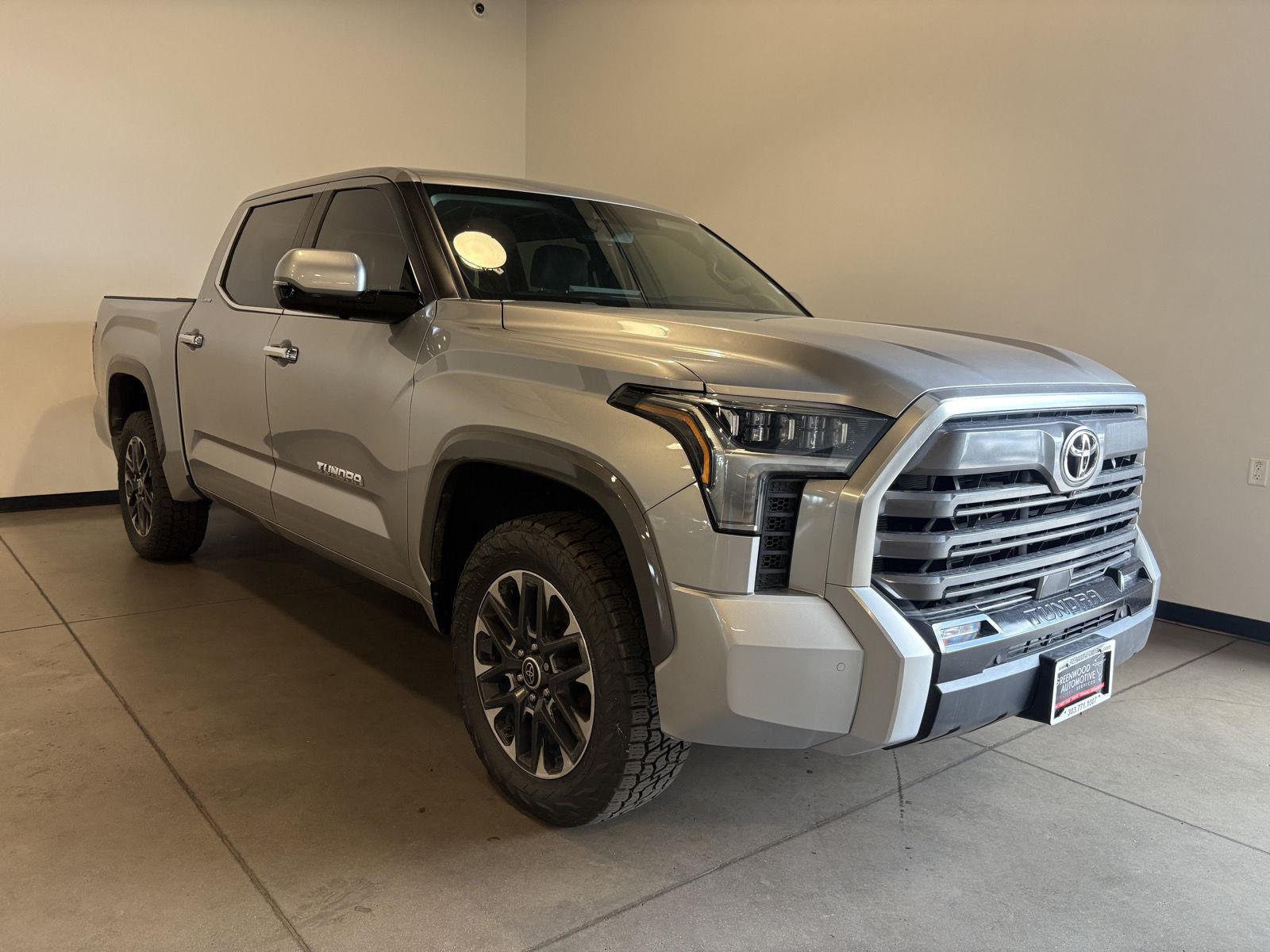 Celestial Silver Metallic 2024 Toyota Tundra Pickup Truck Four-Wheel Drive Automatic